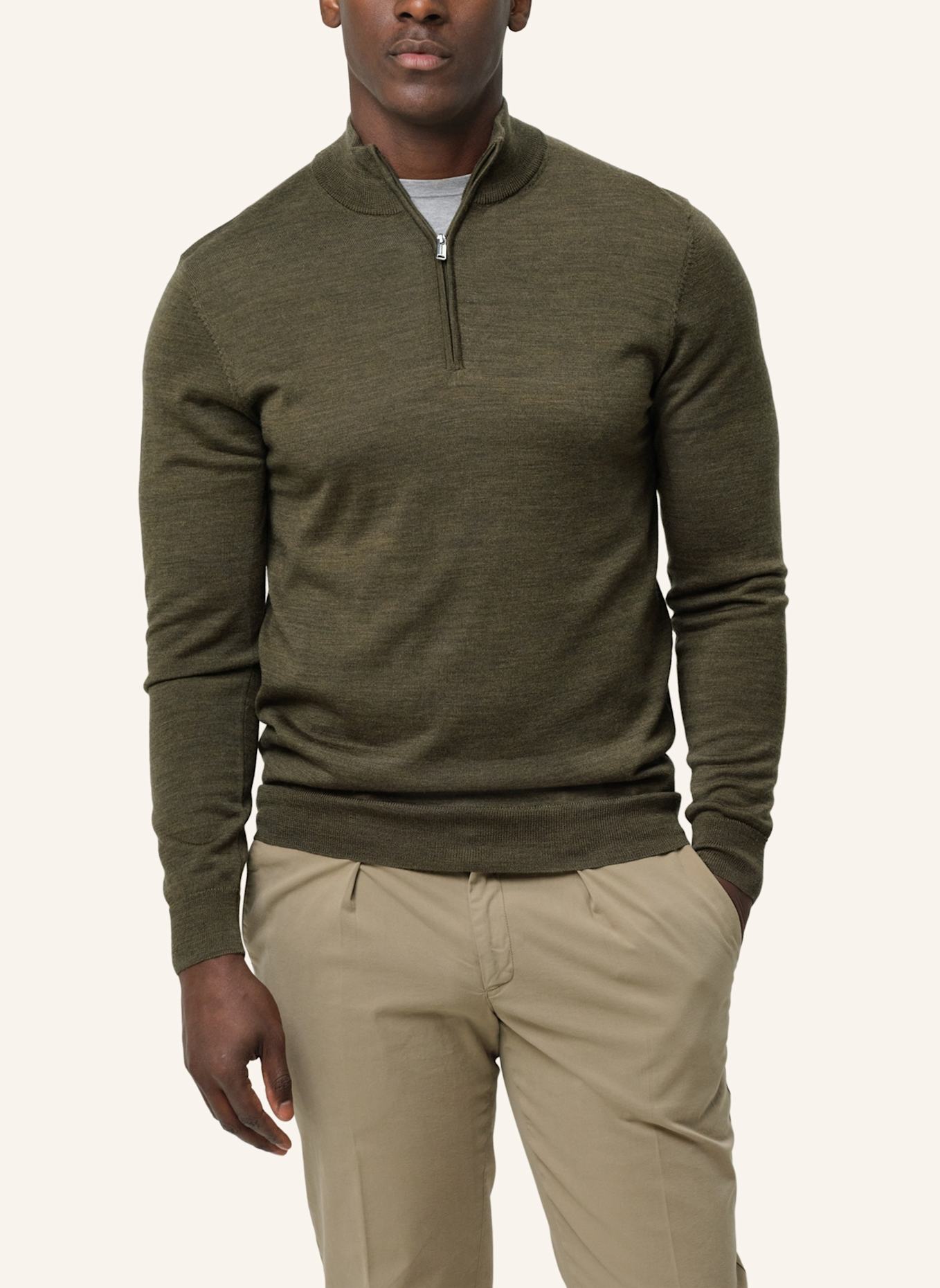 PROFUOMO Herren Troyer: DUNKELGRÜN