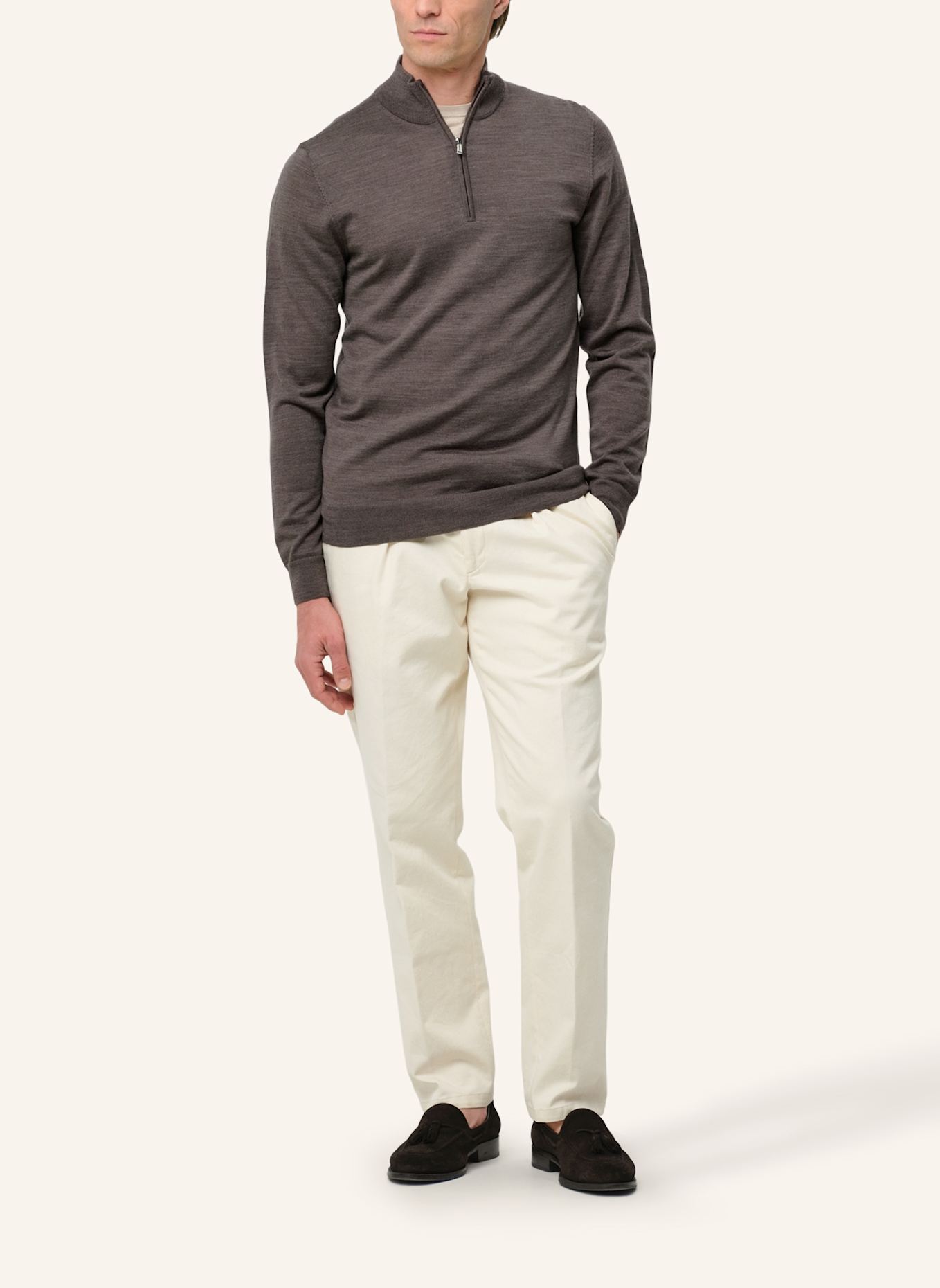 PROFUOMO Herren Troyer: BRAUN