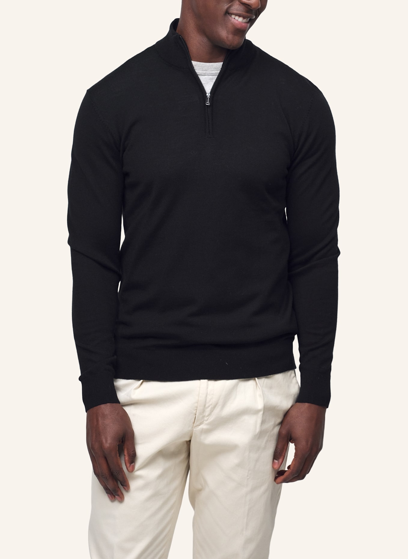 PROFUOMO Herren Troyer: SCHWARZ