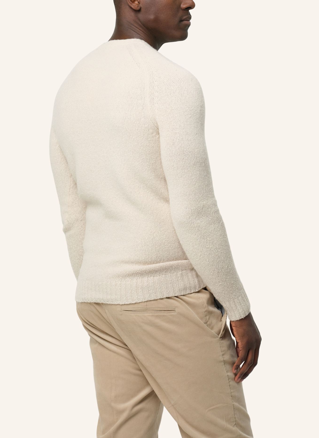PROFUOMO Herren Pullover: BEIGE