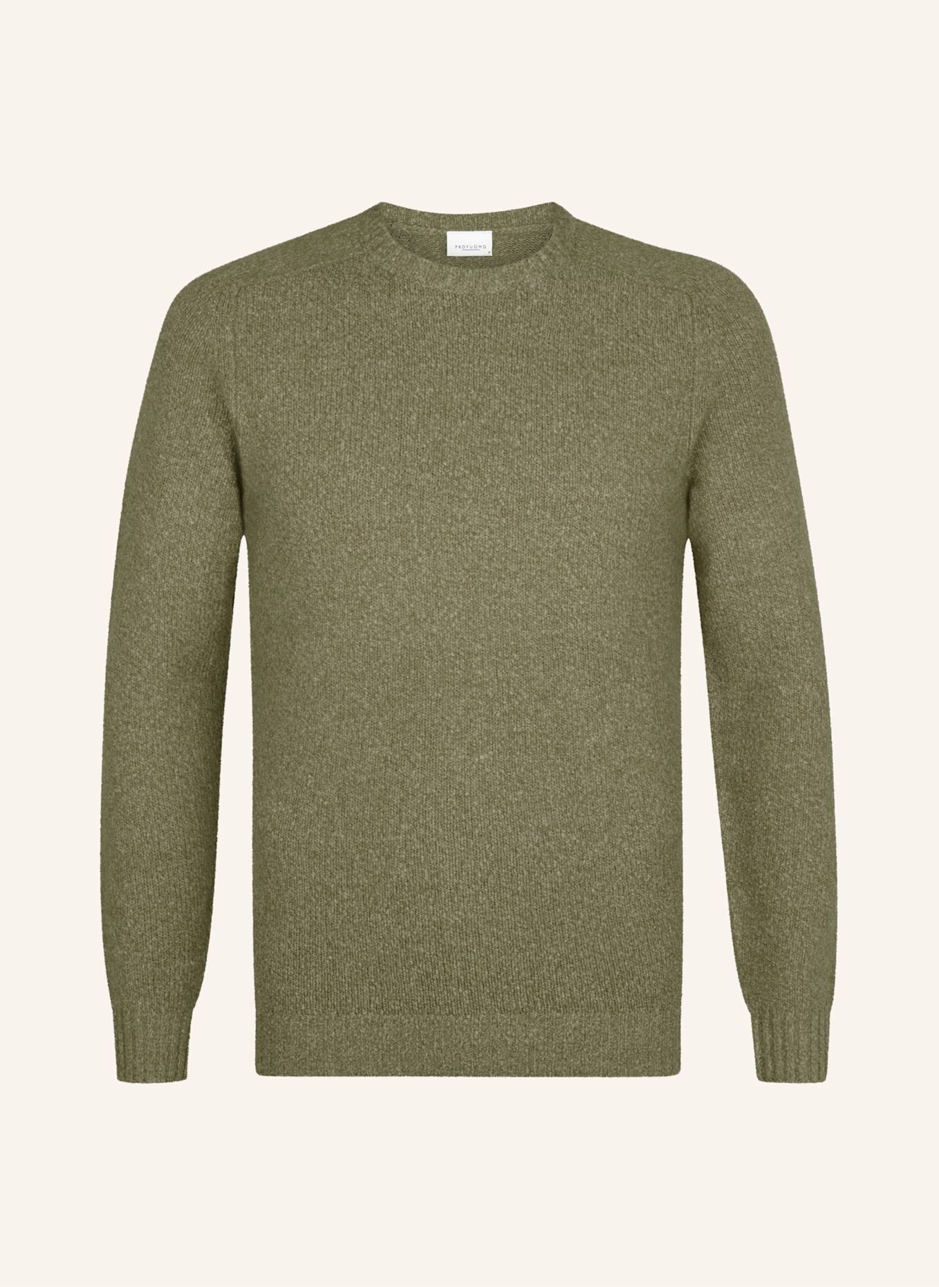 PROFUOMO Herren Pullover: GRÜN