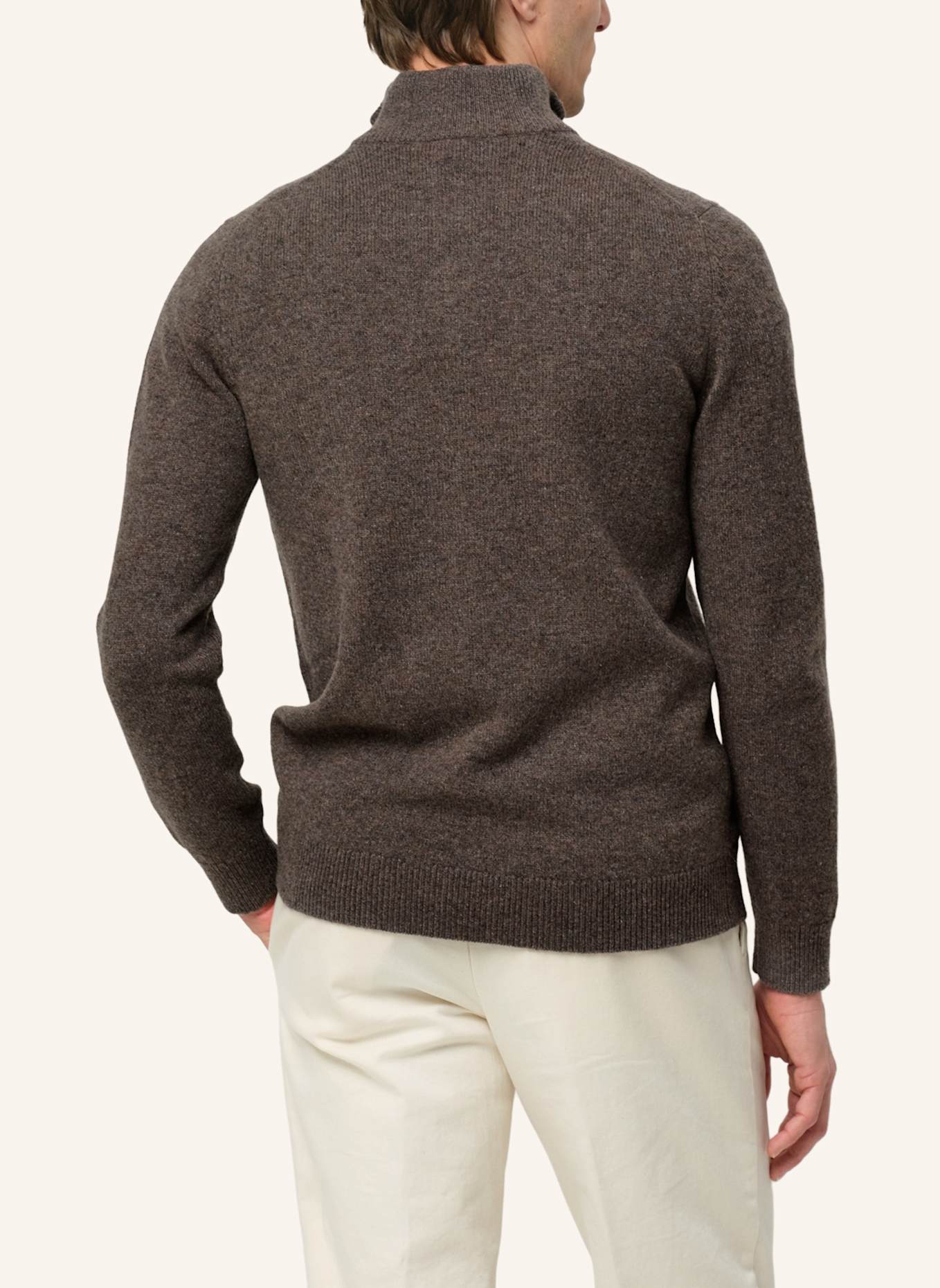 PROFUOMO Herren Troyer: BRAUN