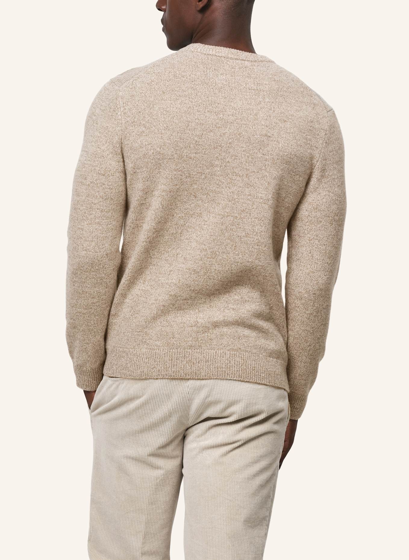 PROFUOMO Herren Pullover: BEIGE
