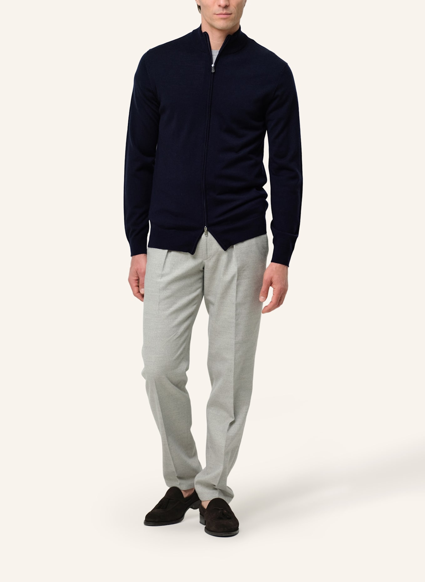 PROFUOMO Strickjacke: BLAU