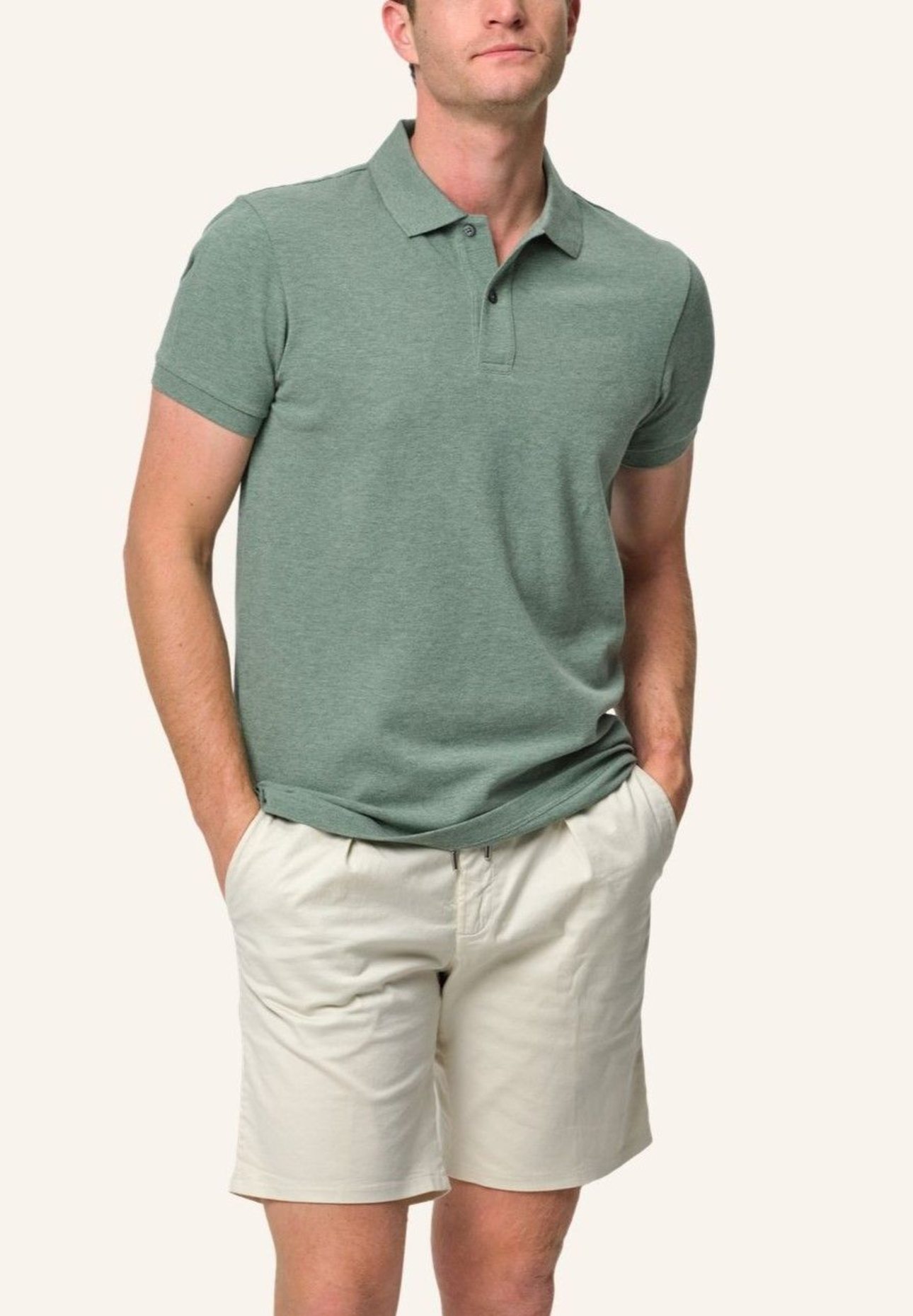 PROFUOMO Polo kurzarm: GRÜN