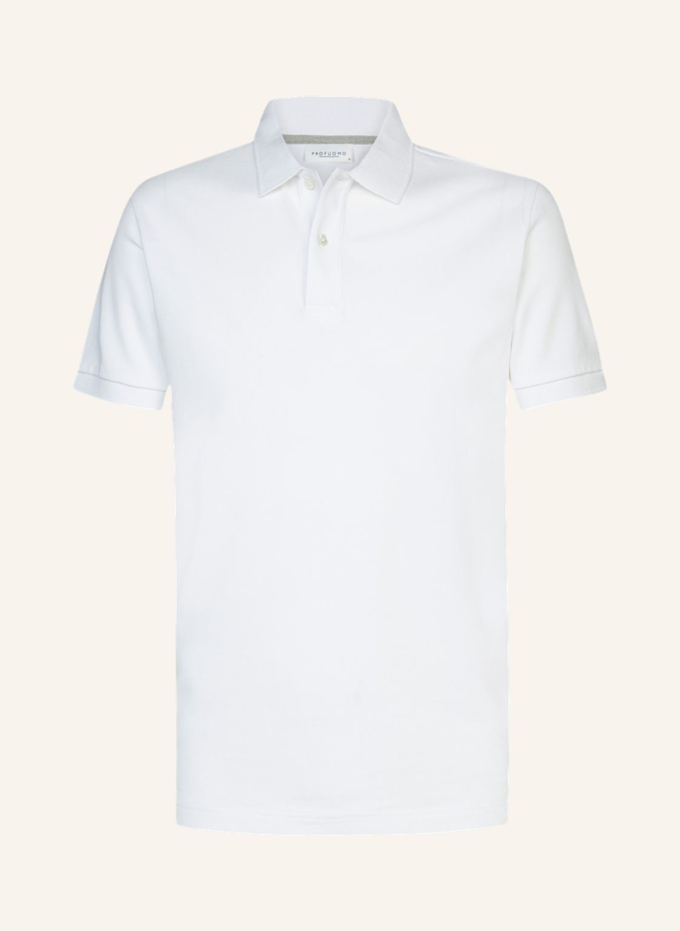 PROFUOMO Polo kurzarm: WEISS