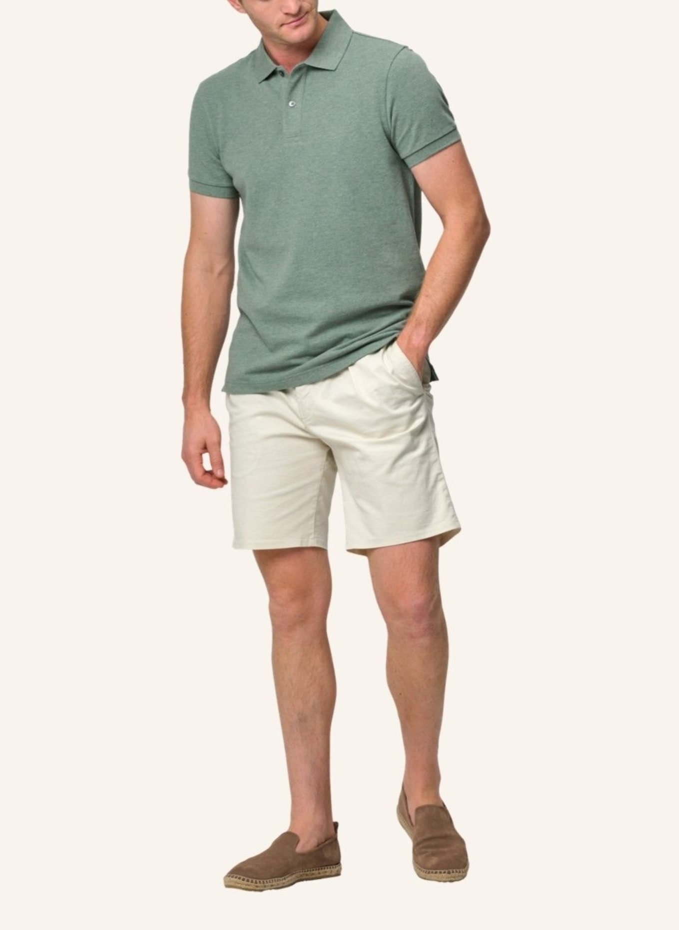 PROFUOMO Polo kurzarm: GRÜN