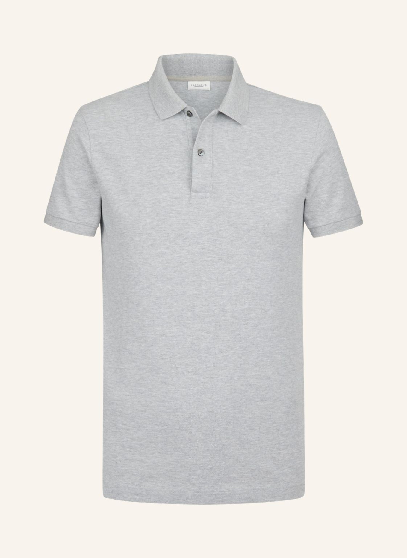 PROFUOMO Polo kurzarm: GRAU