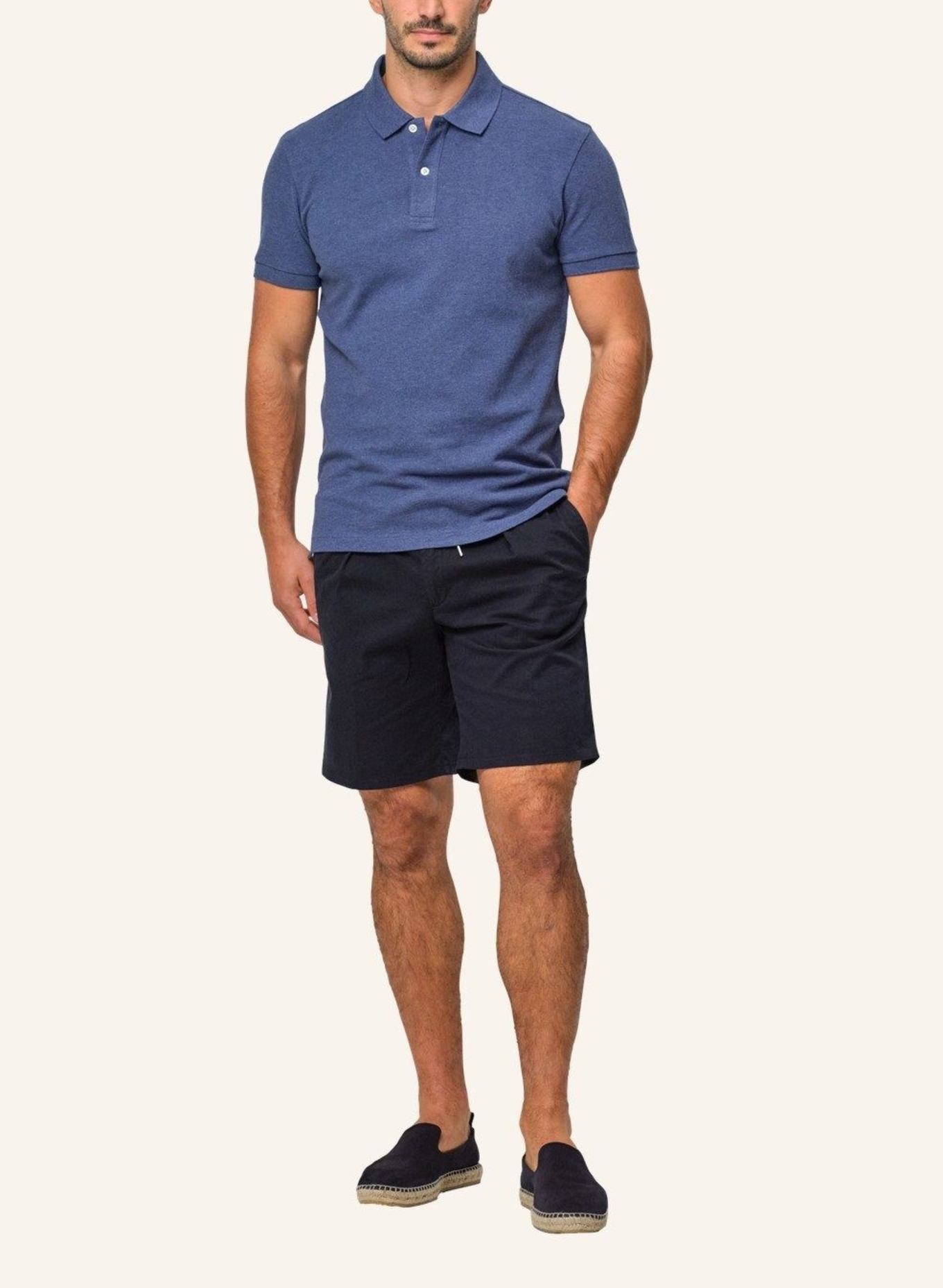 PROFUOMO Polo kurzarm: BLAU