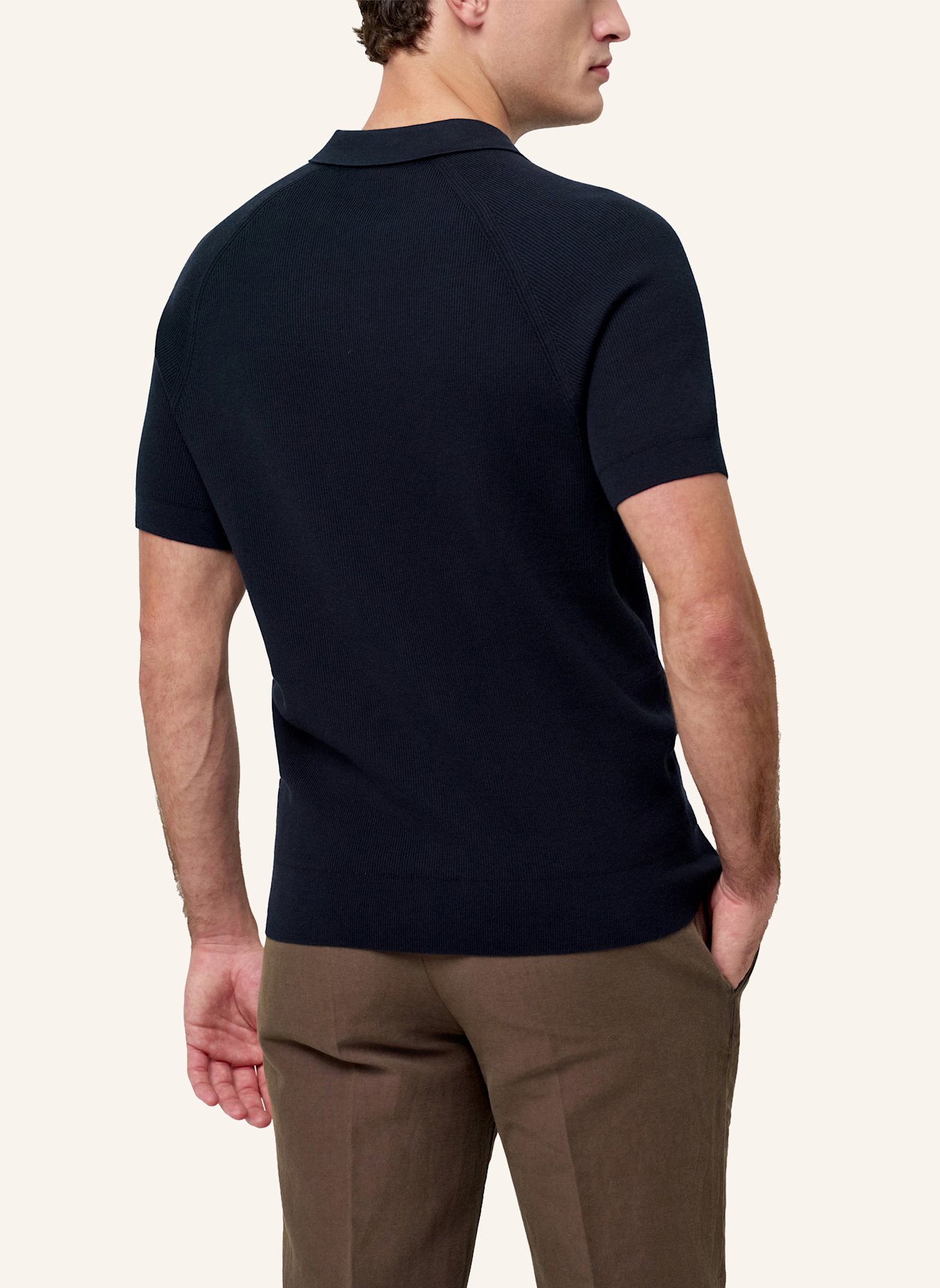 PROFUOMO Polo kurzarm: BLAU