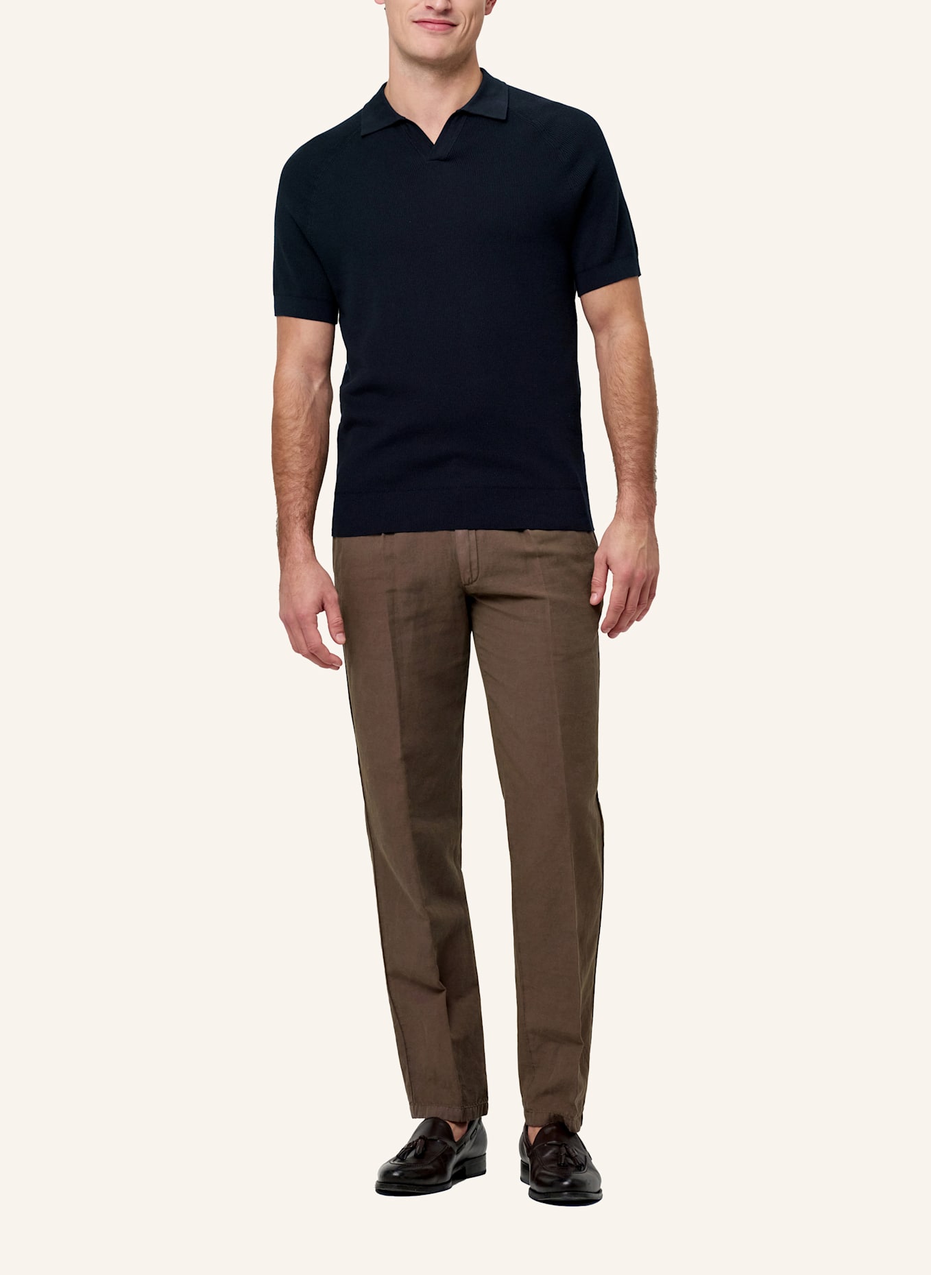 PROFUOMO Polo kurzarm: BLAU