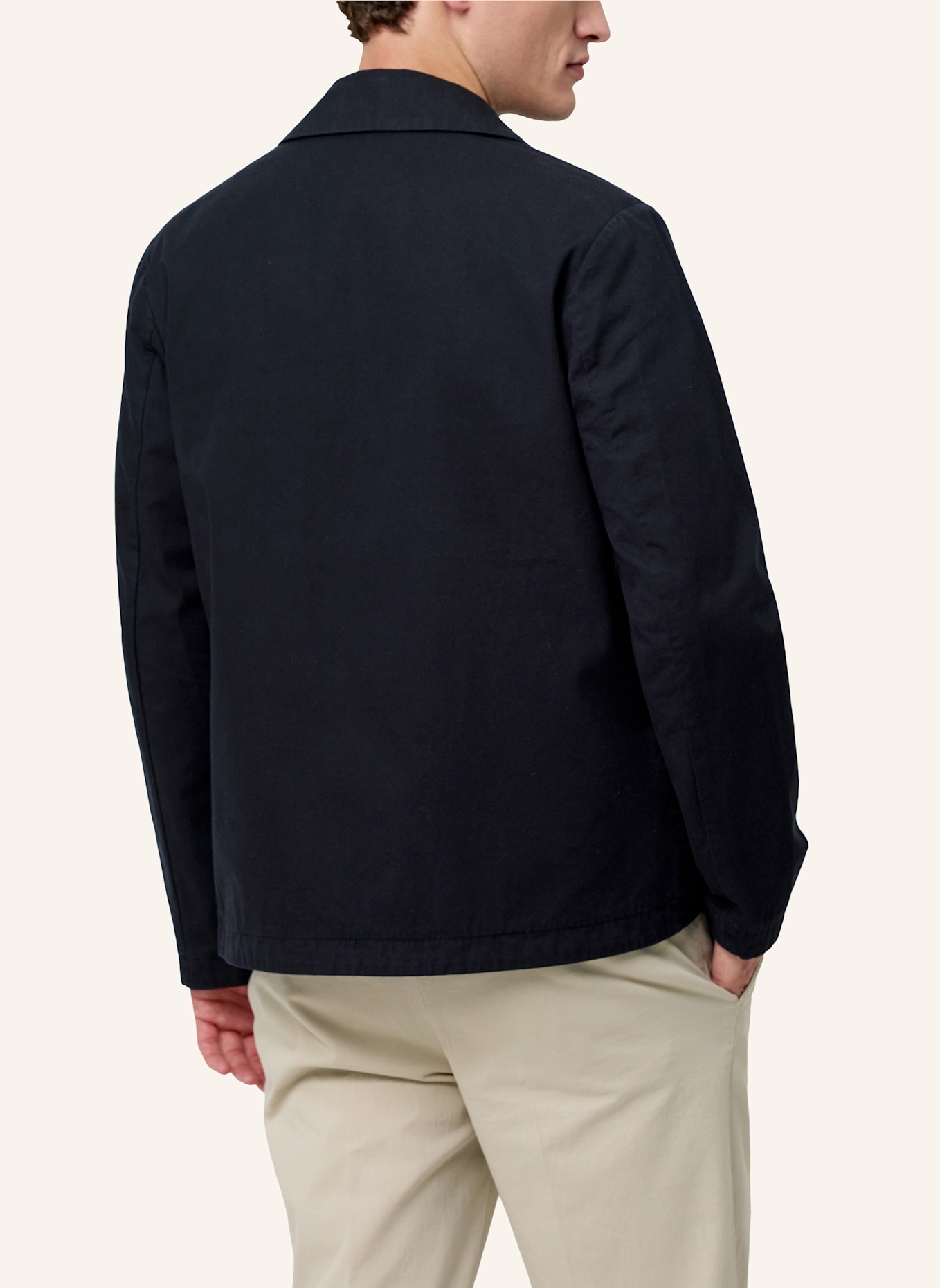 PROFUOMO Solid overshirt: BLAU