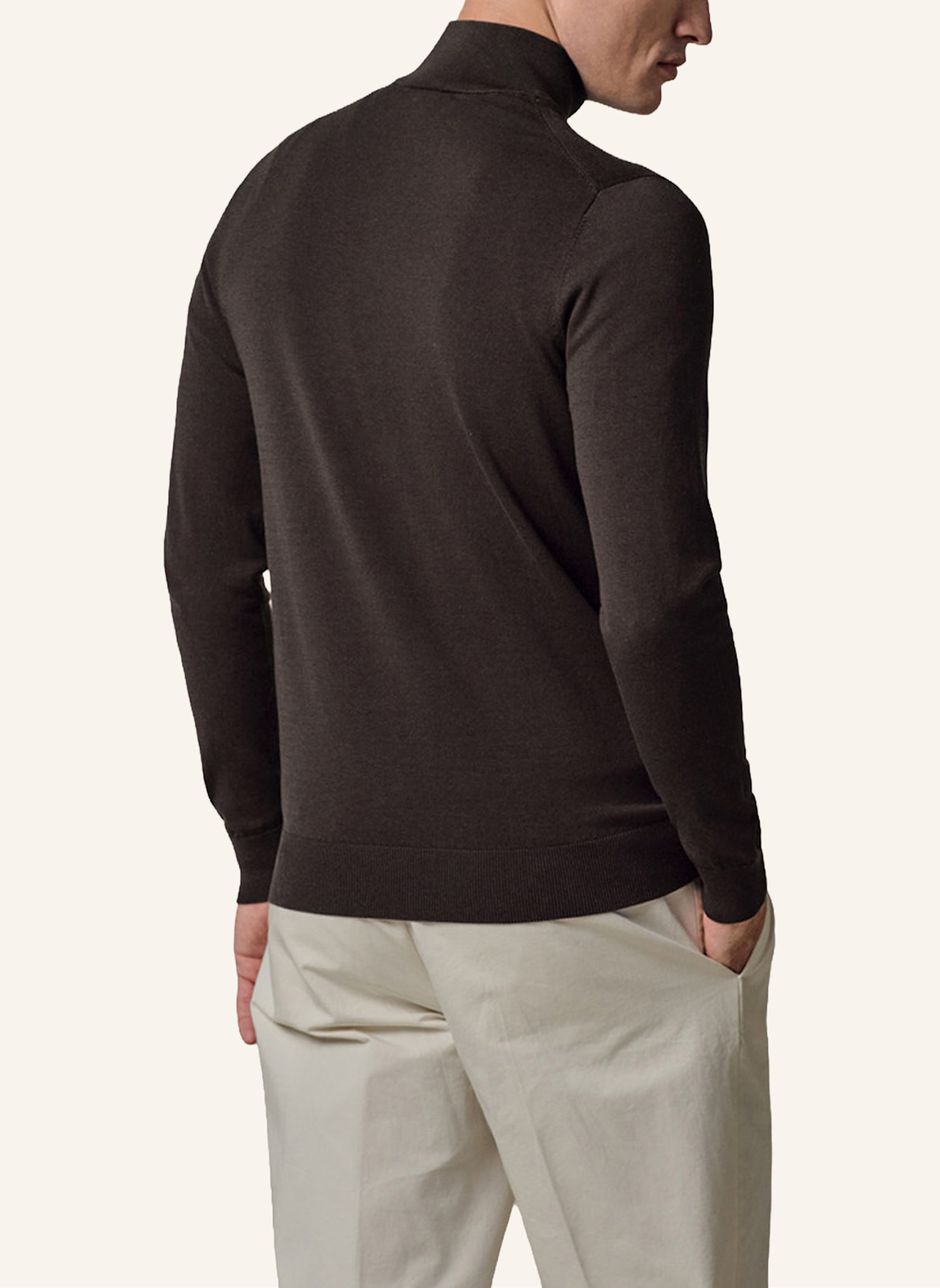 PROFUOMO Herren Troyer: DUNKELBRAUN