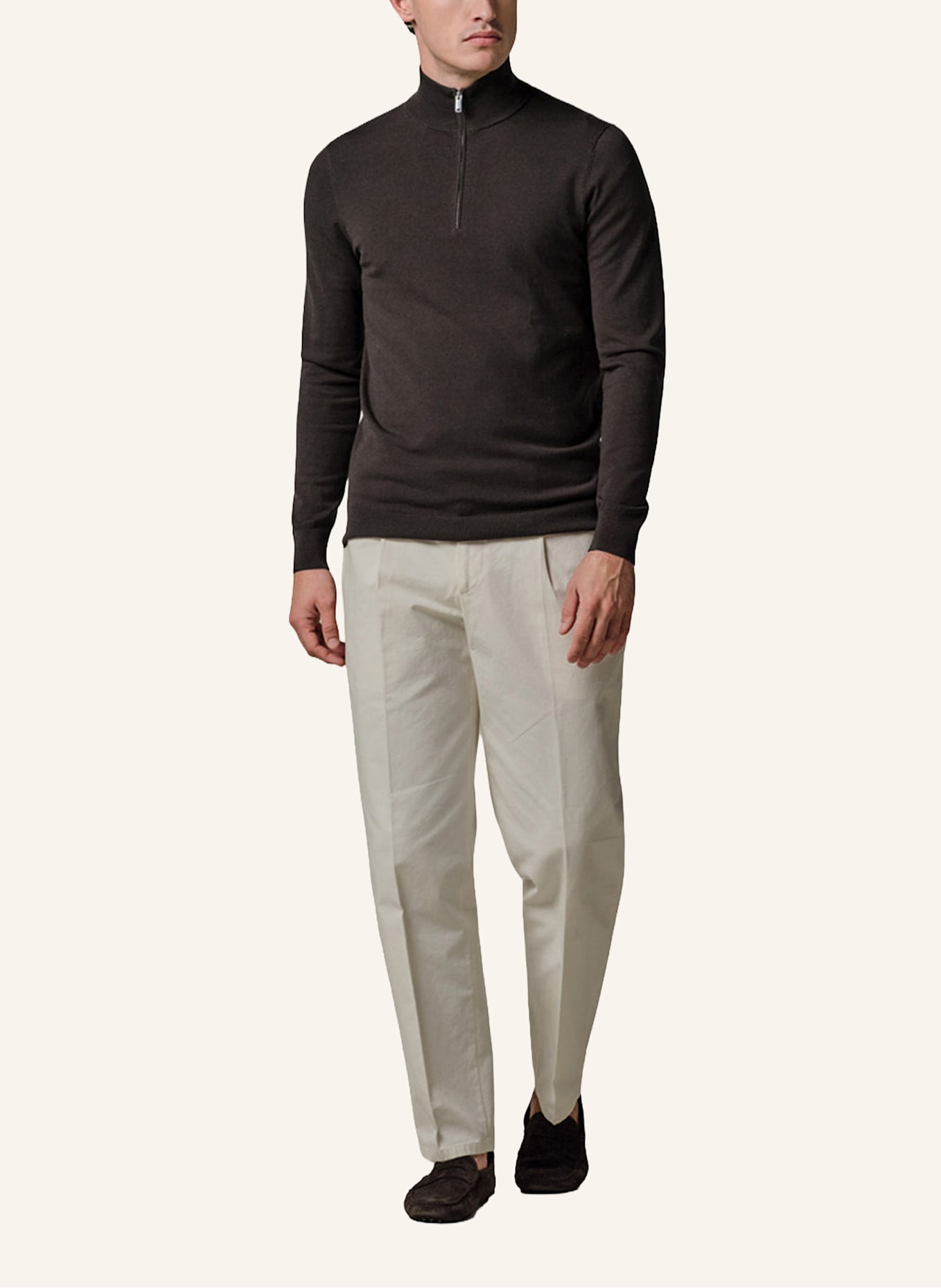 PROFUOMO Herren Troyer: DUNKELBRAUN