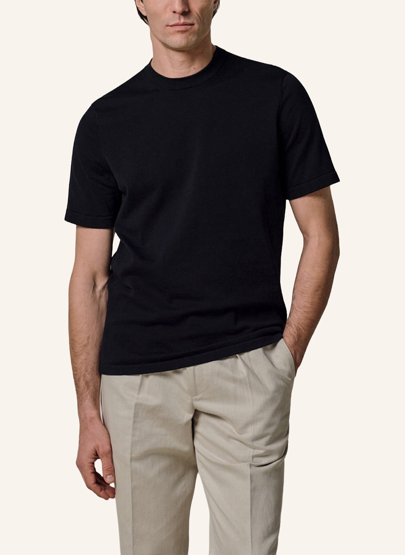 PROFUOMO T-Shirt: BLAU