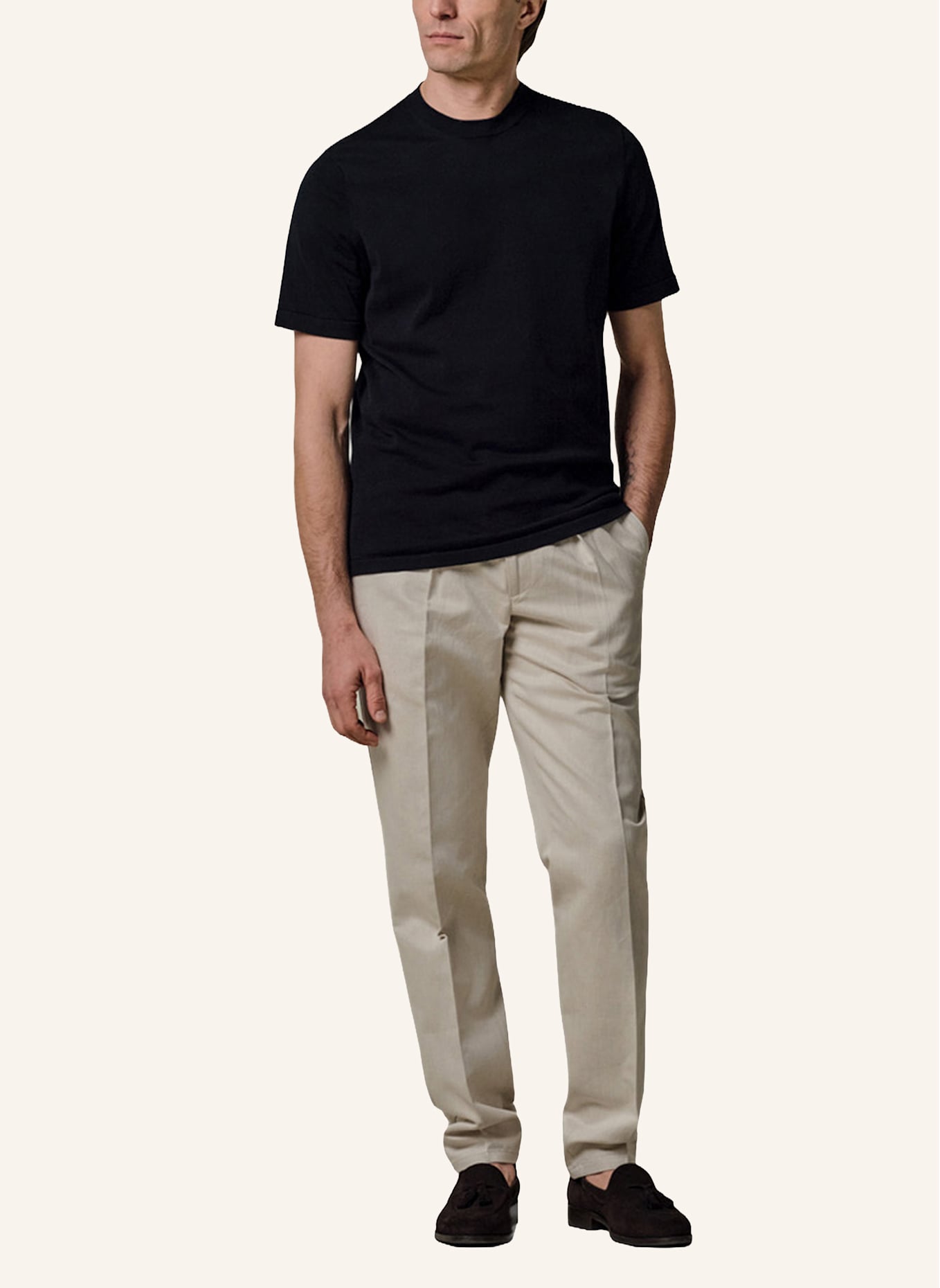 PROFUOMO T-Shirt: BLAU