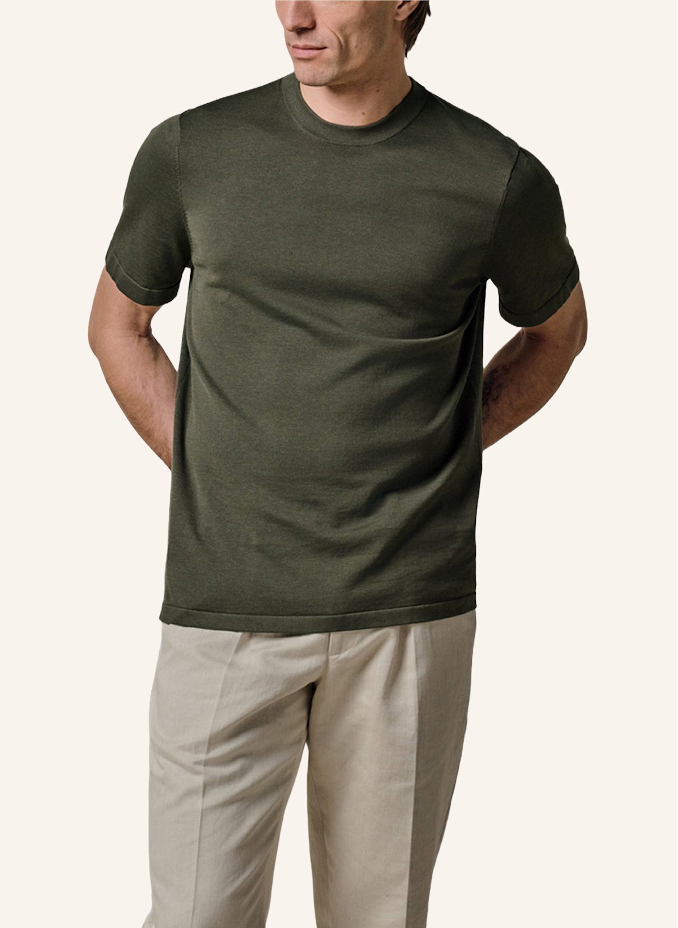 PROFUOMO T-Shirt: GRÜN