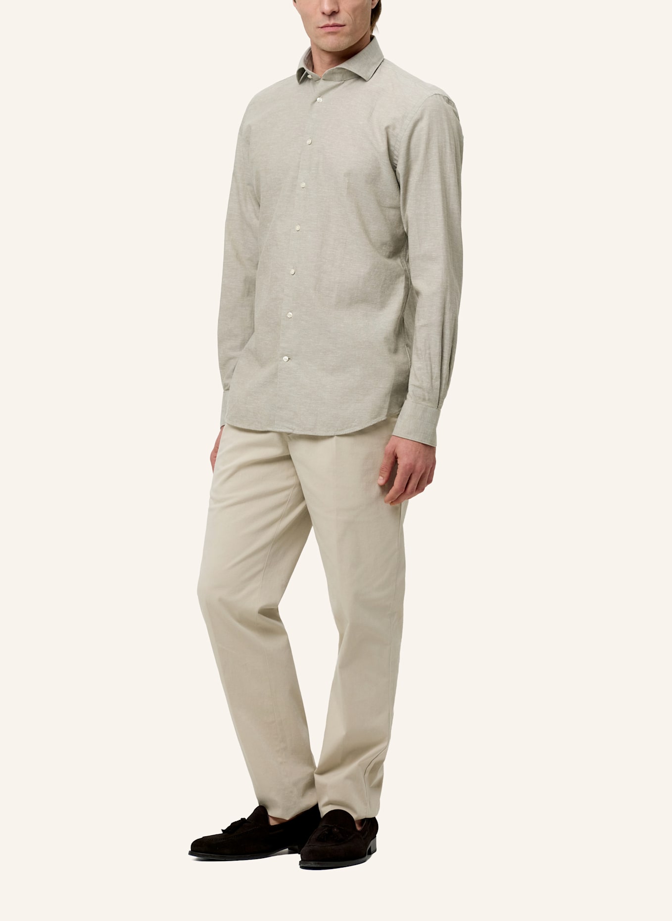 PROFUOMO Hemd: GRÜN