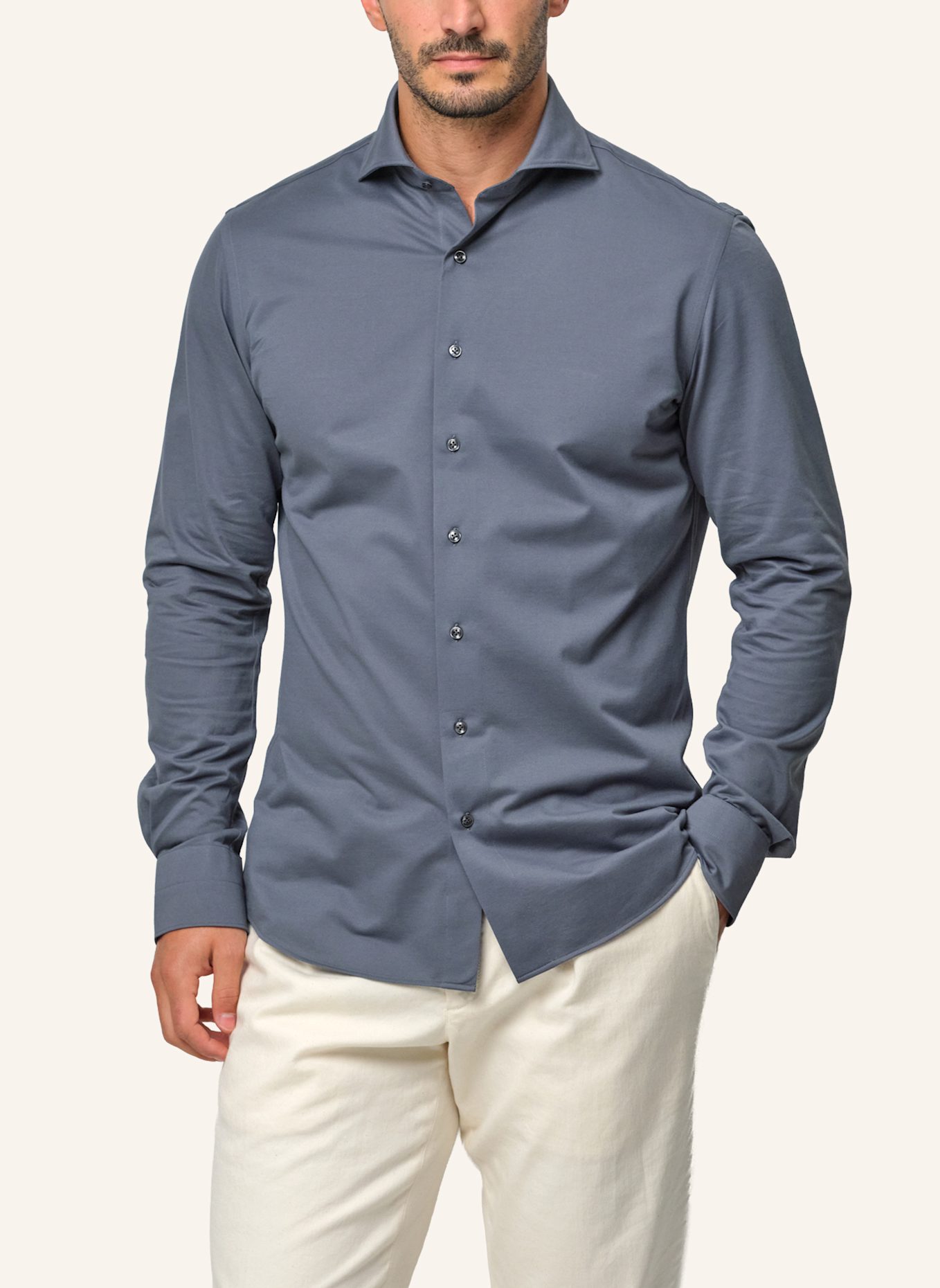 PROFUOMO Hemd Slim Fit: BLAU