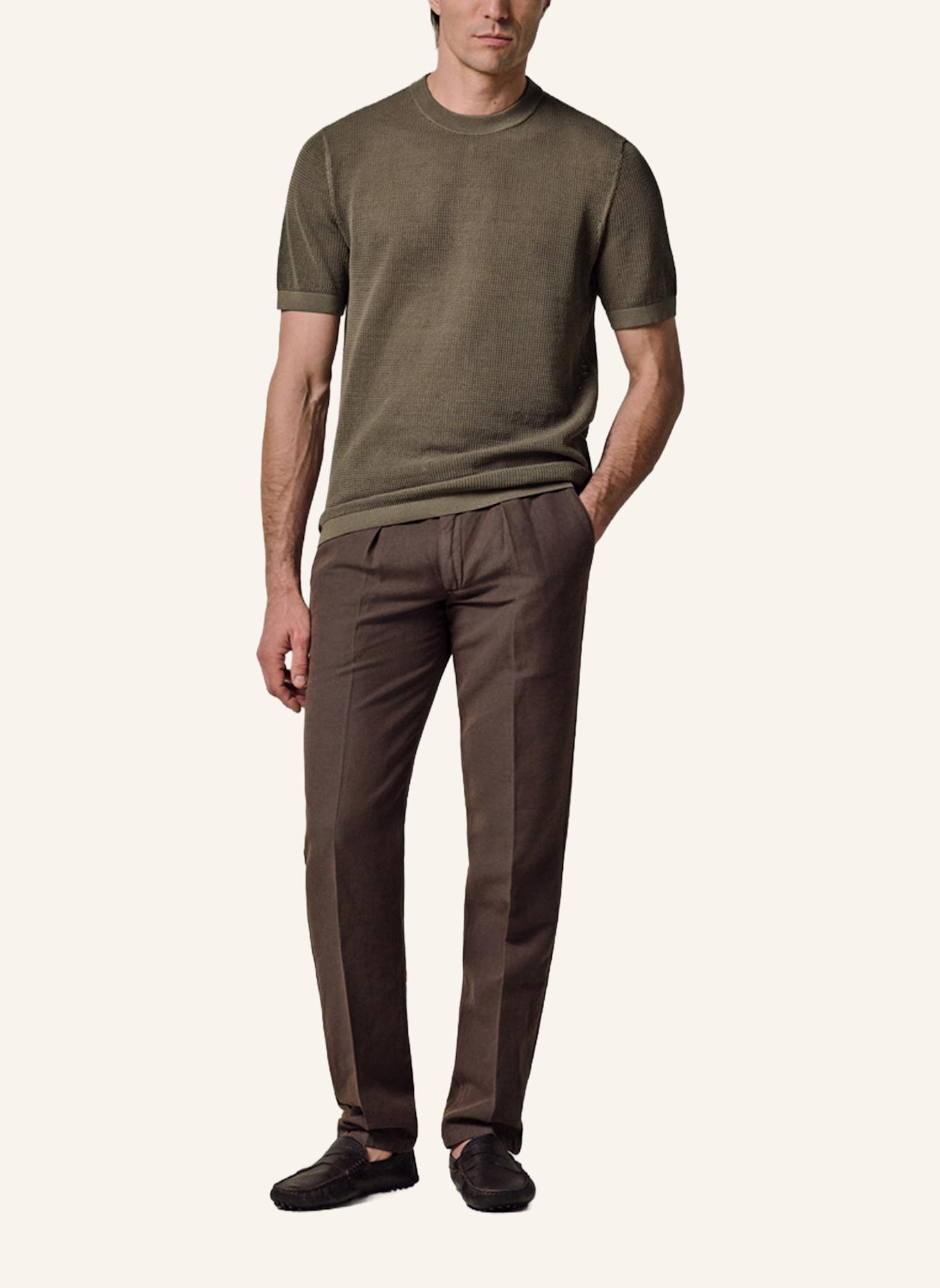 PROFUOMO T-Shirt: BRAUN