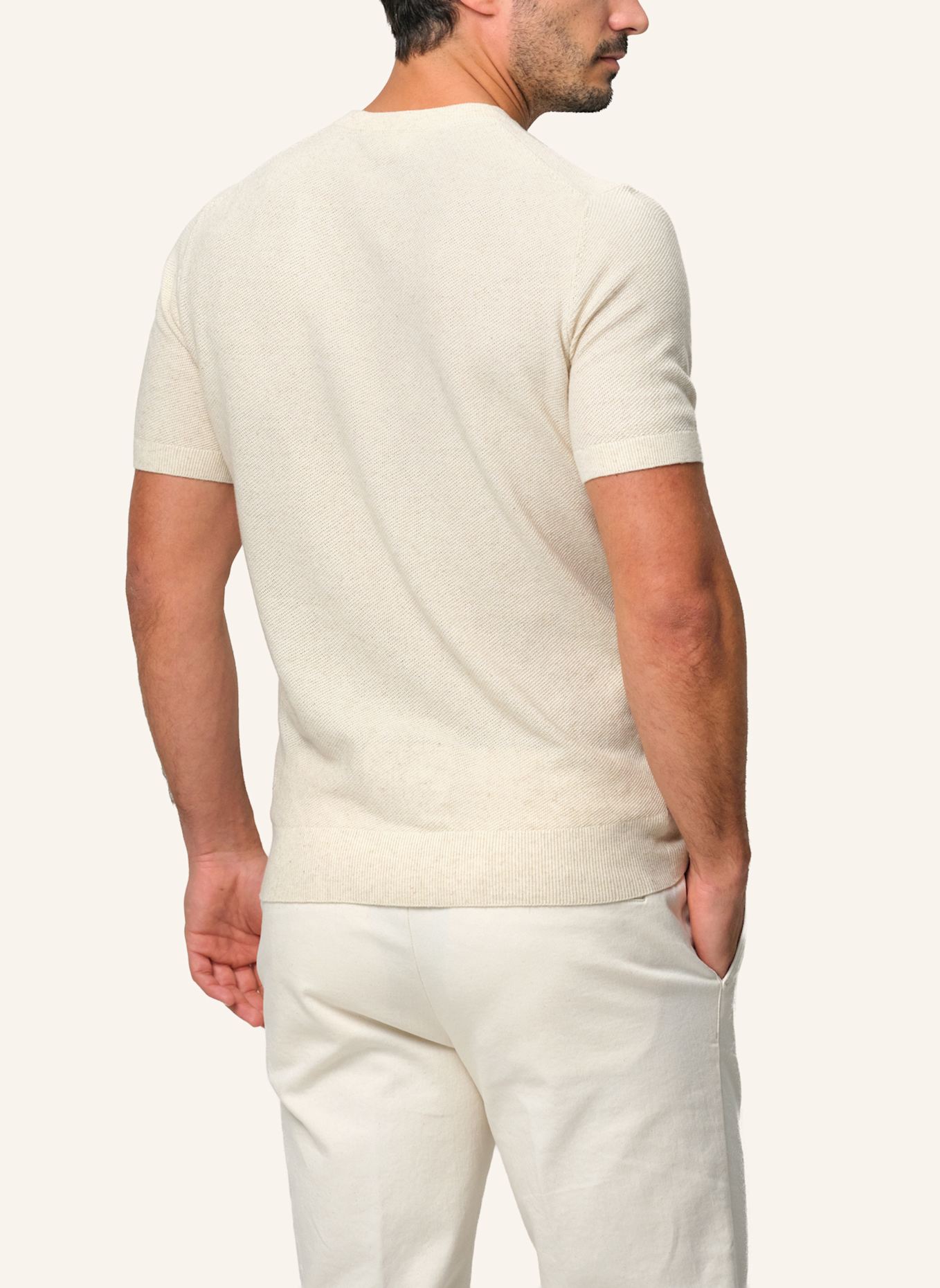 PROFUOMO T-Shirt: WEISS