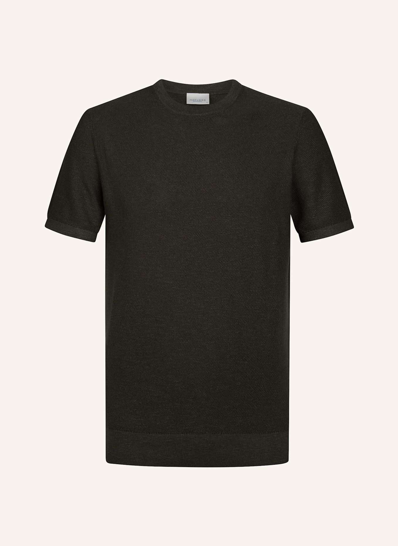 PROFUOMO T-Shirt: DUNKELBRAUN