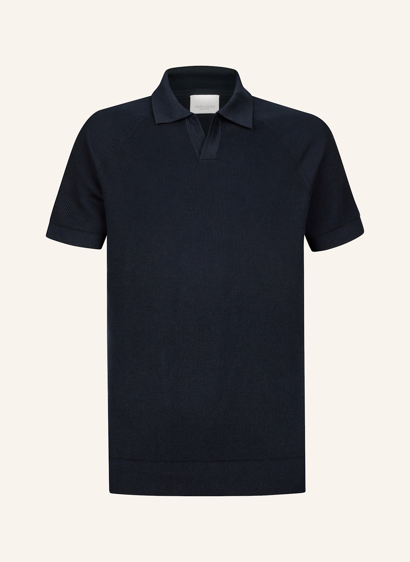 PROFUOMO Polo kurzarm: BLAU