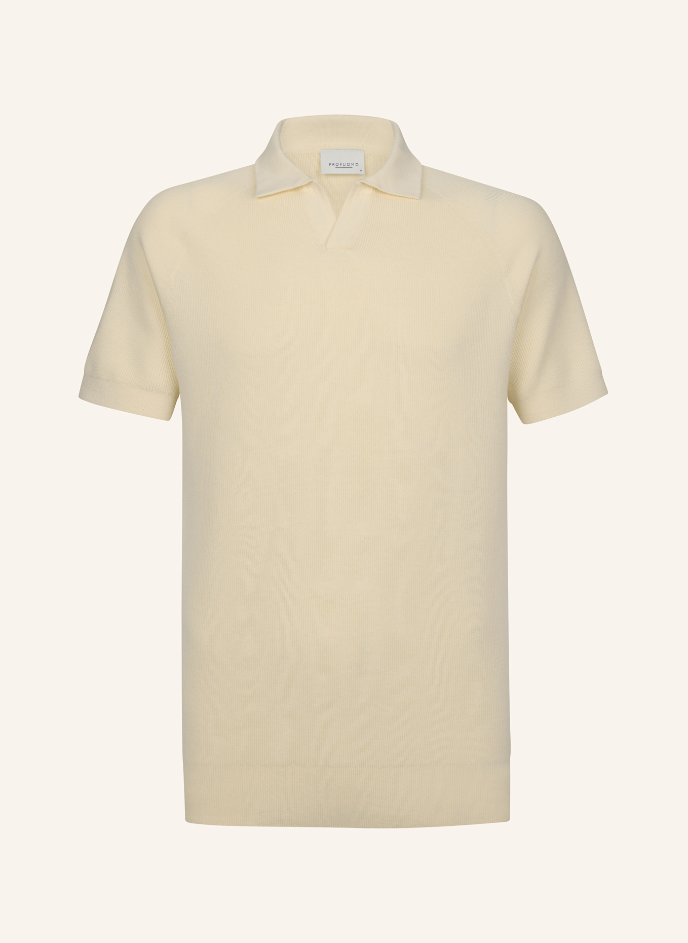 PROFUOMO Polo kurzarm: WEISS