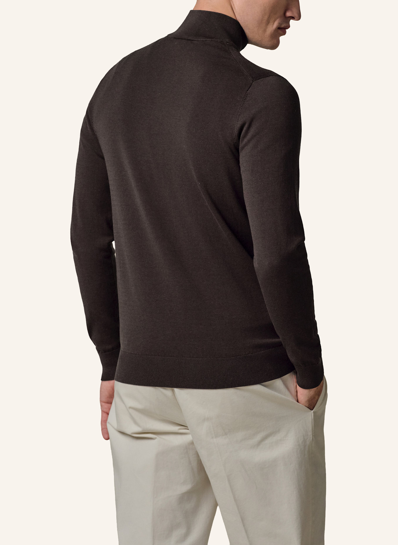 PROFUOMO Herren Troyer: DUNKELBRAUN