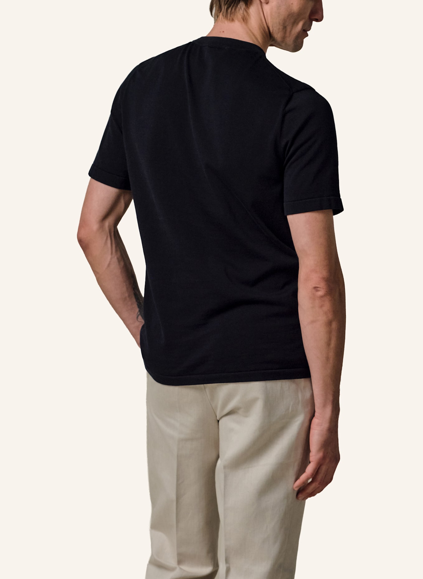 PROFUOMO T-Shirt: BLAU