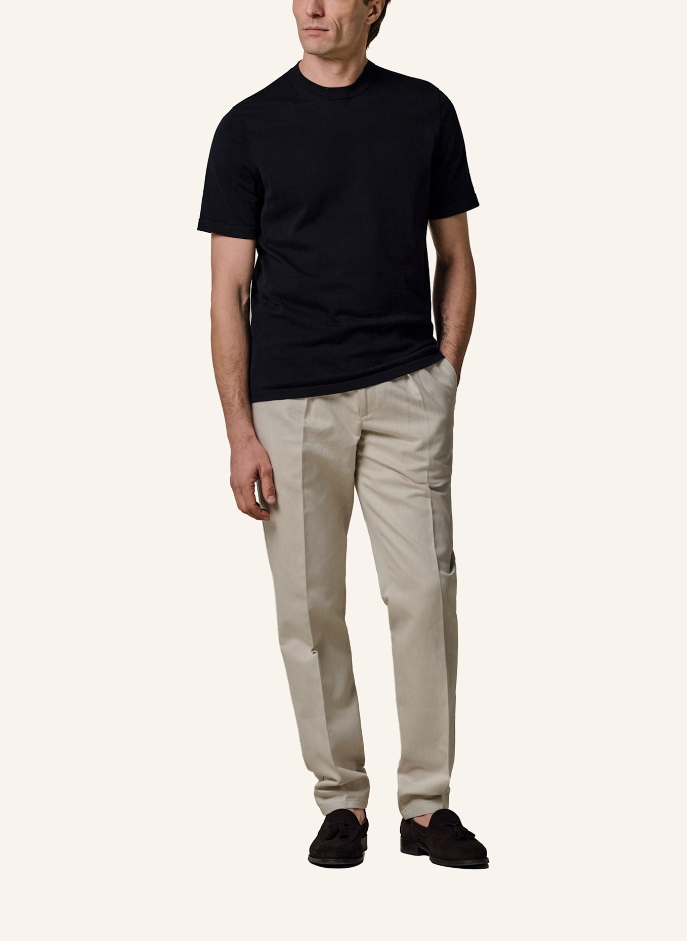 PROFUOMO T-Shirt: BLAU