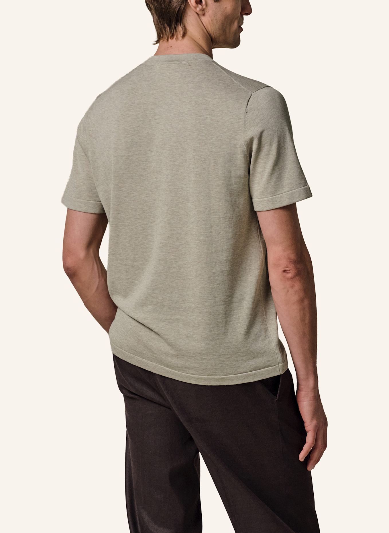 PROFUOMO T-Shirt: CREME/ BEIGE