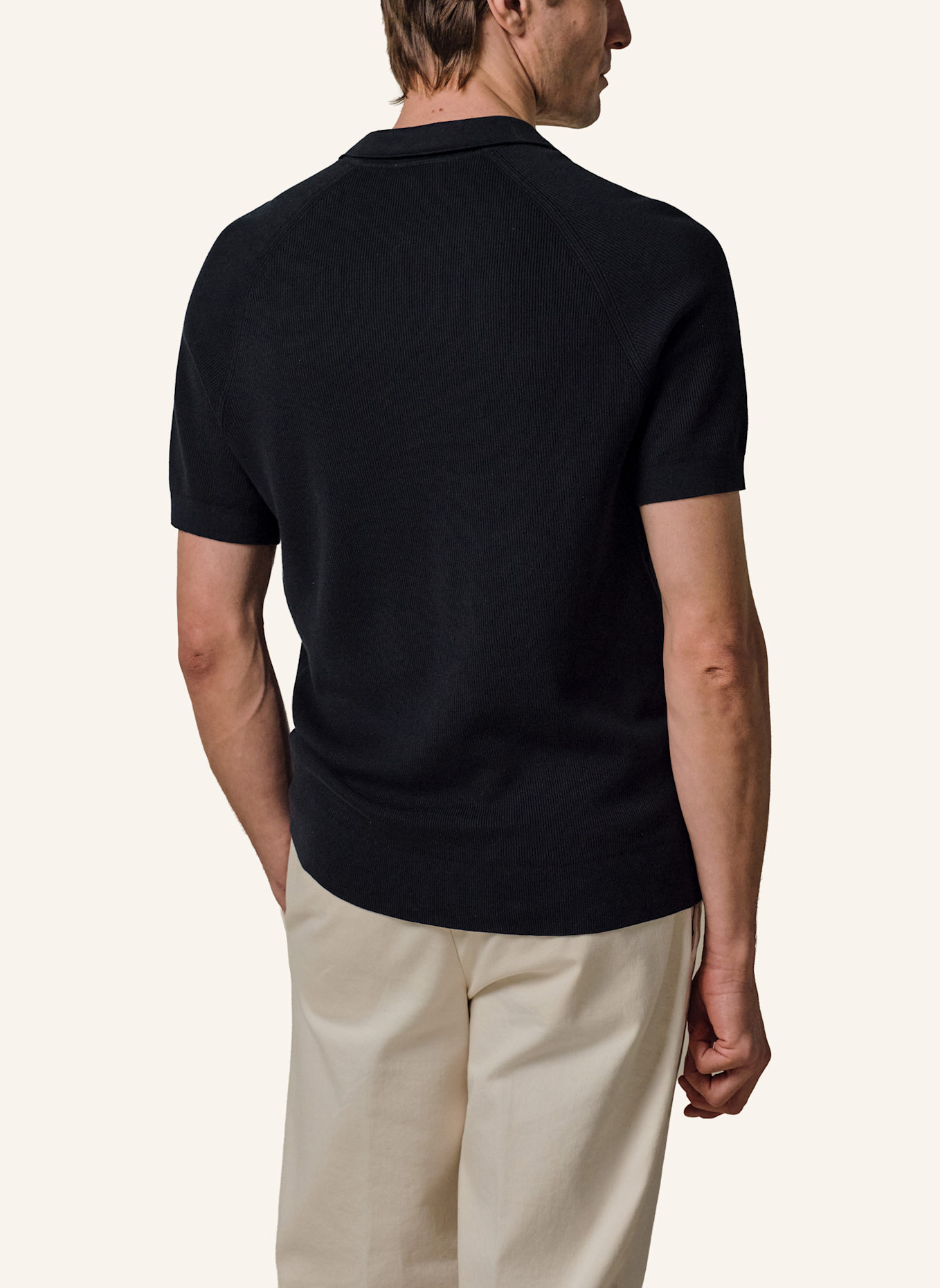 PROFUOMO Polo kurzarm: BLAU