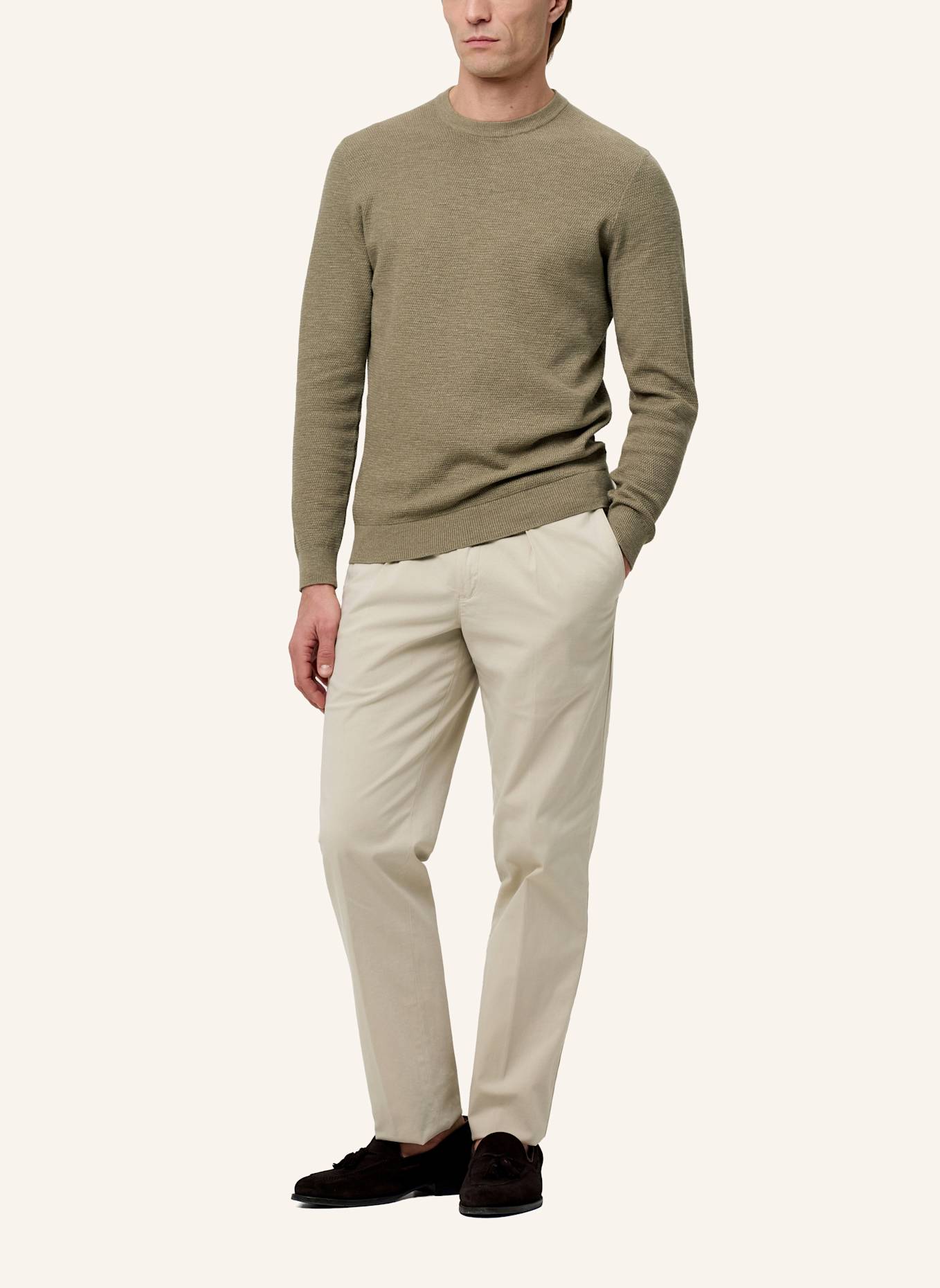 PROFUOMO Herren Pullover: GRÜN