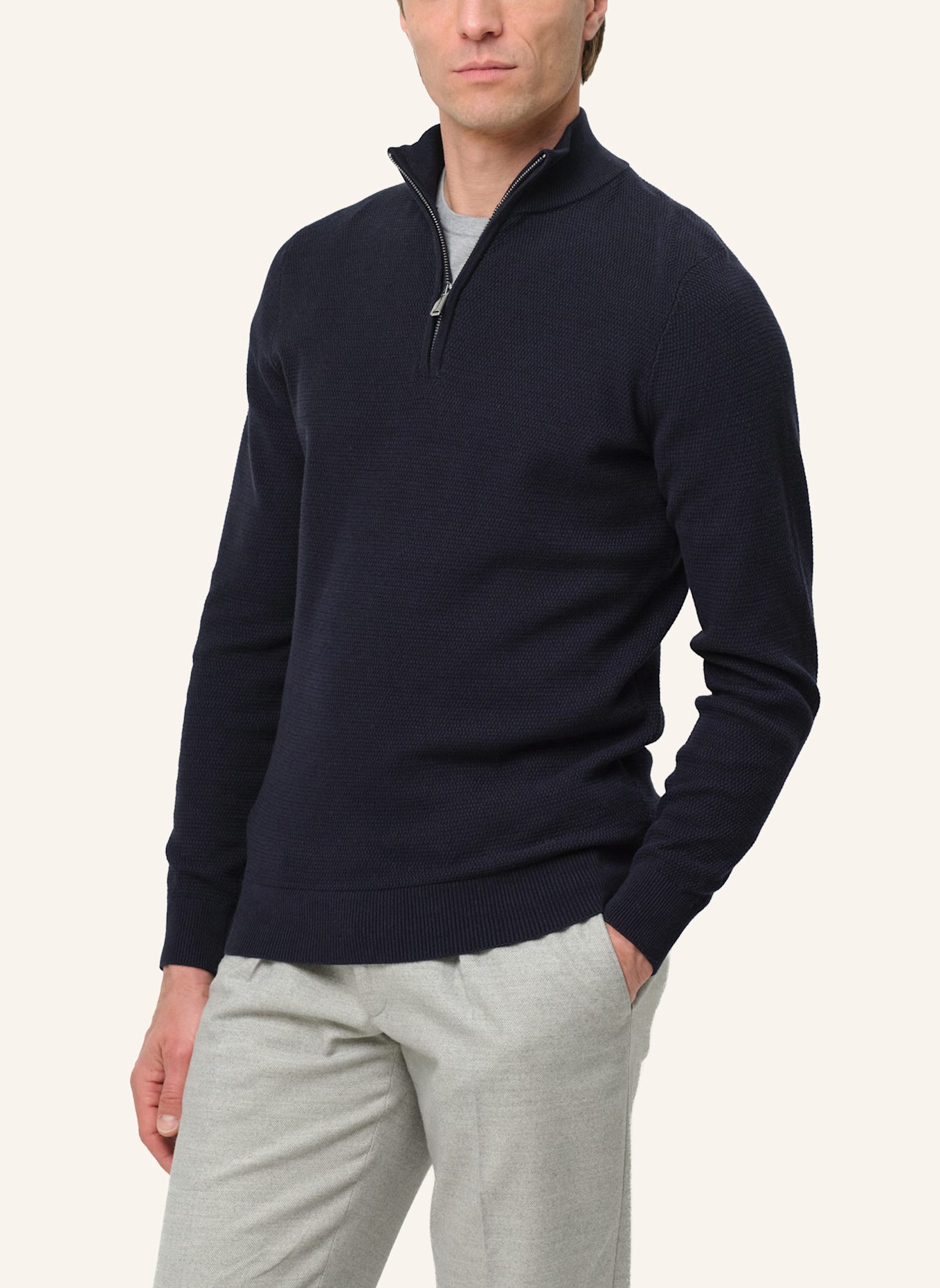 PROFUOMO Herren Troyer: BLAU