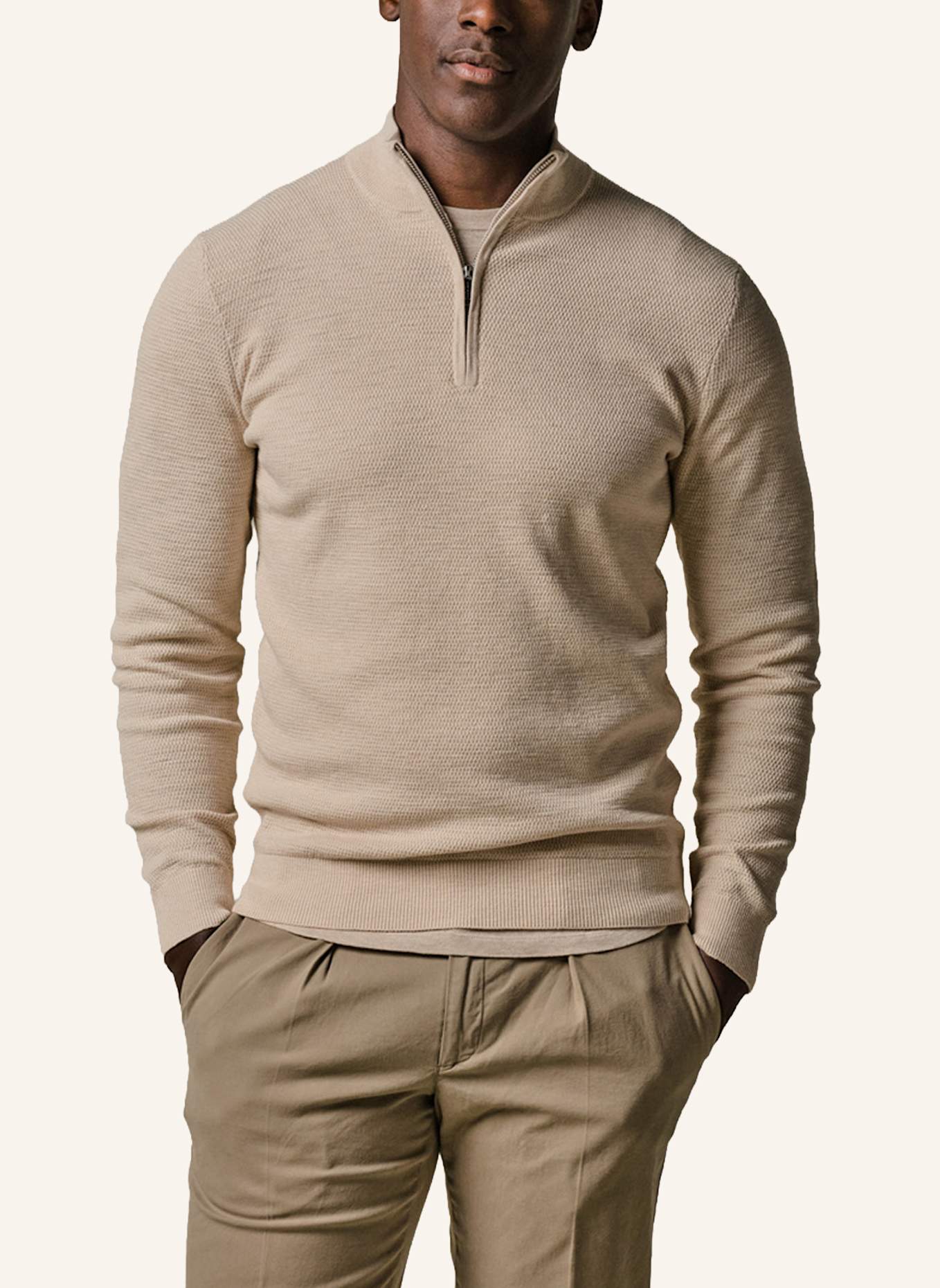 PROFUOMO Herren Troyer: WEISS