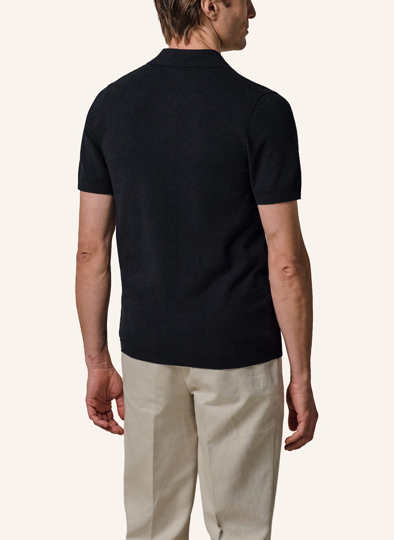 PROFUOMO Polo kurzarm: BLAU