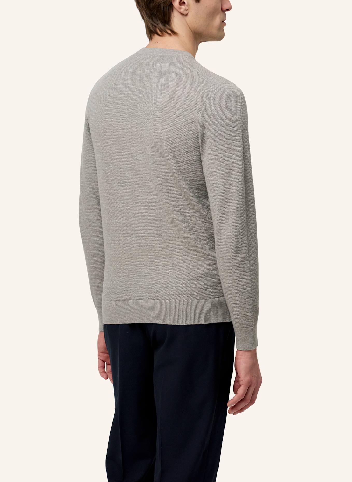 PROFUOMO Herren Pullover: GRAU