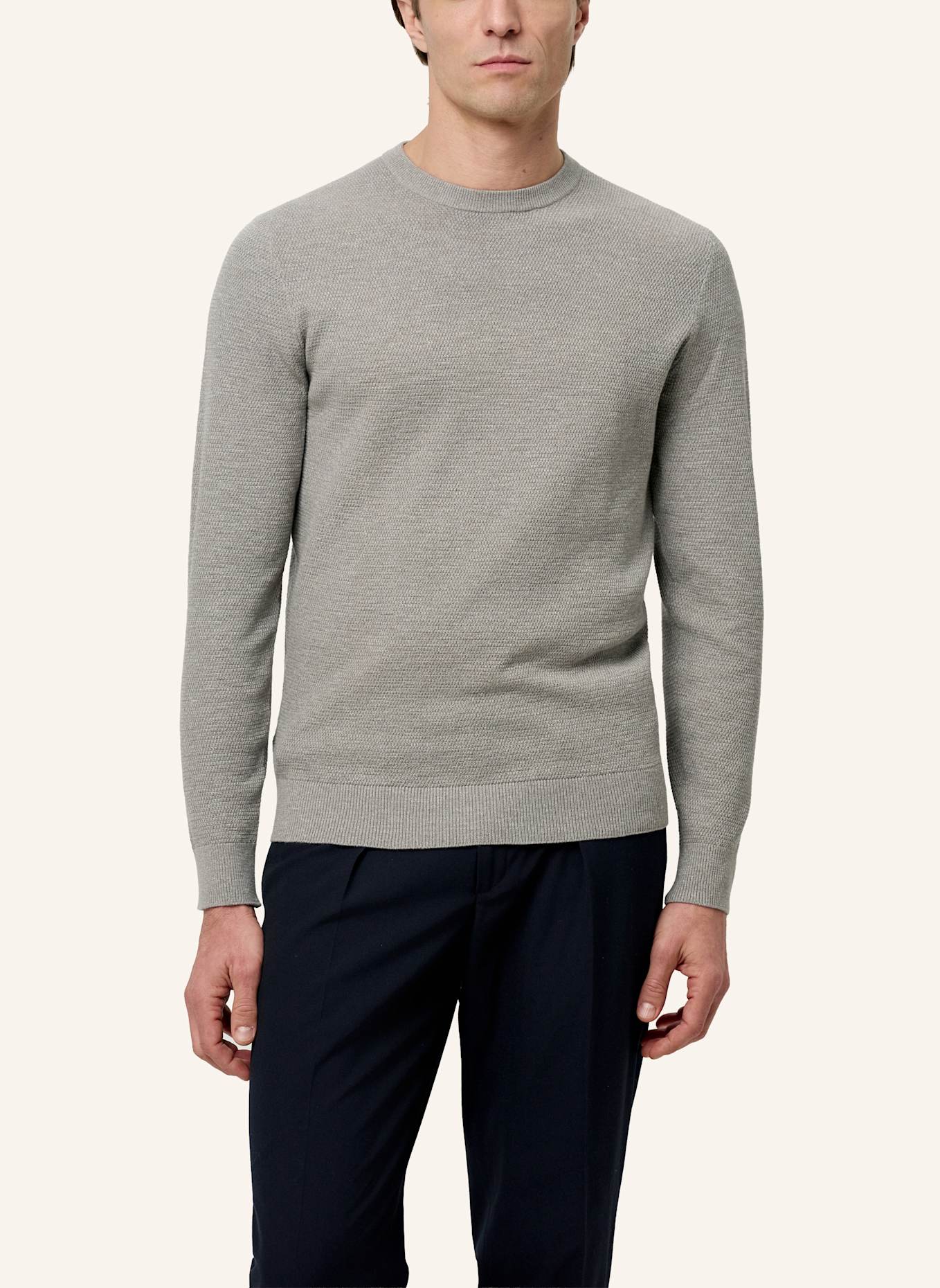PROFUOMO Herren Pullover: GRAU