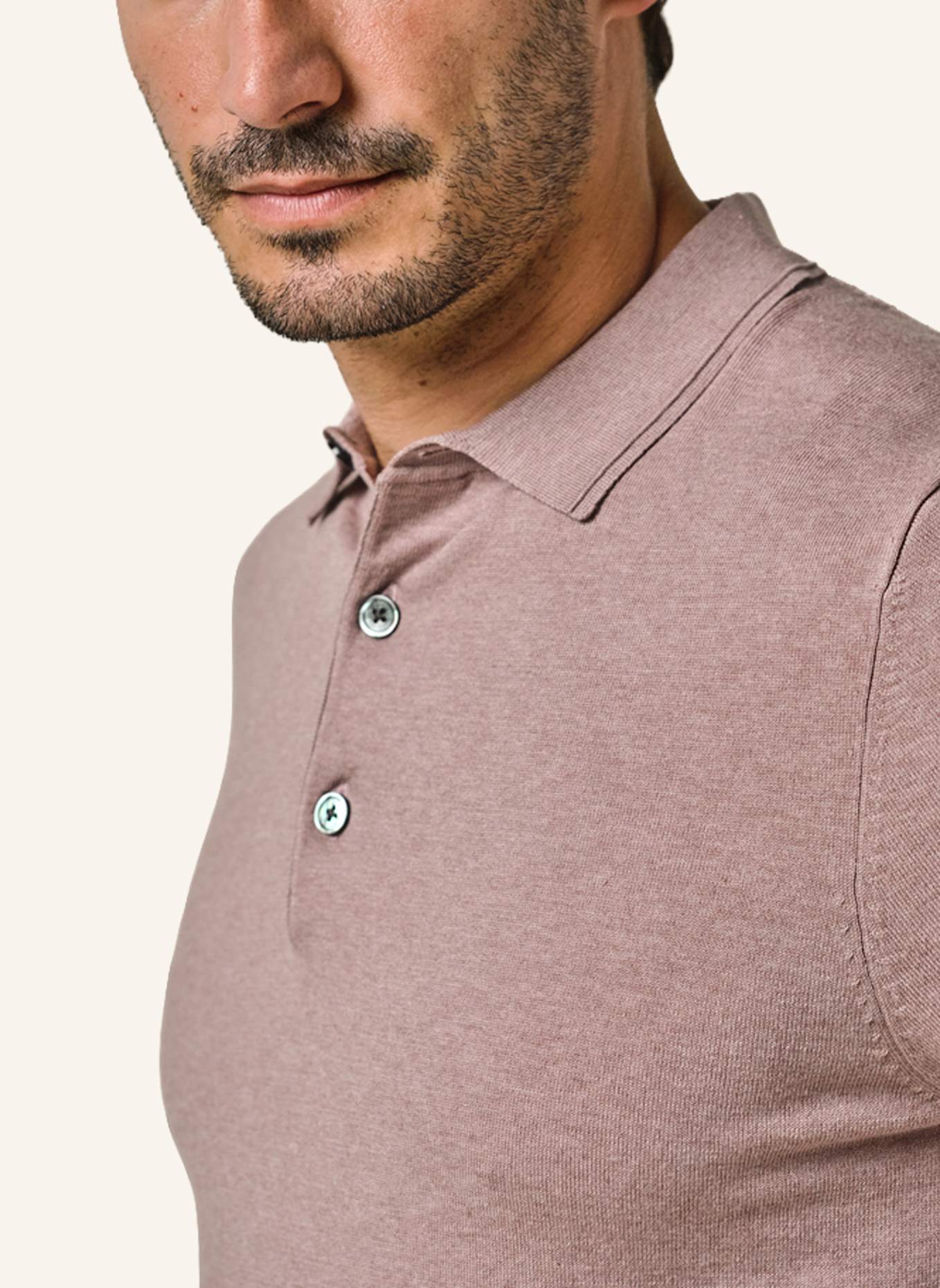 PROFUOMO Polo kurzarm: PINK