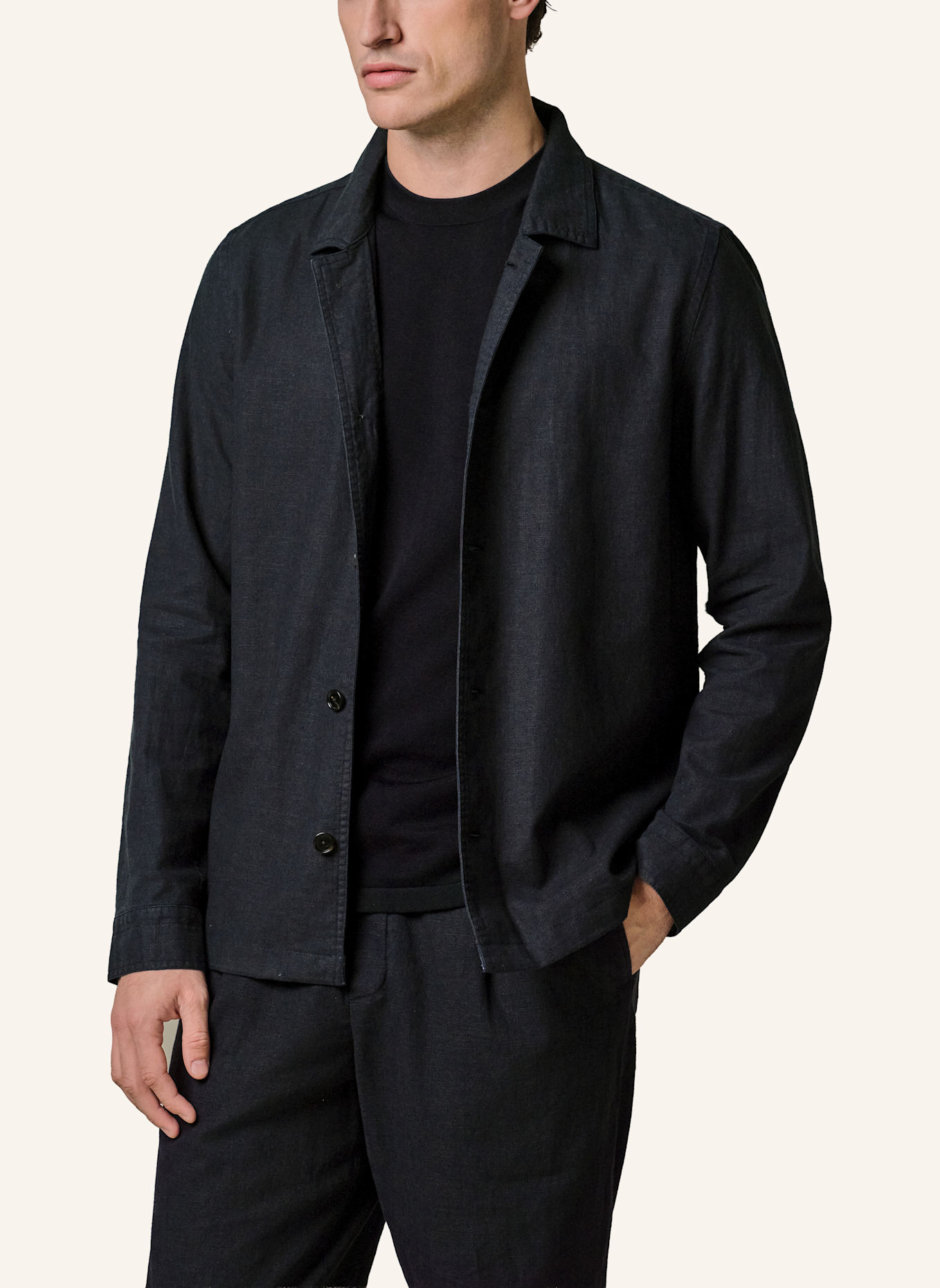 PROFUOMO Overshirt: BLAU