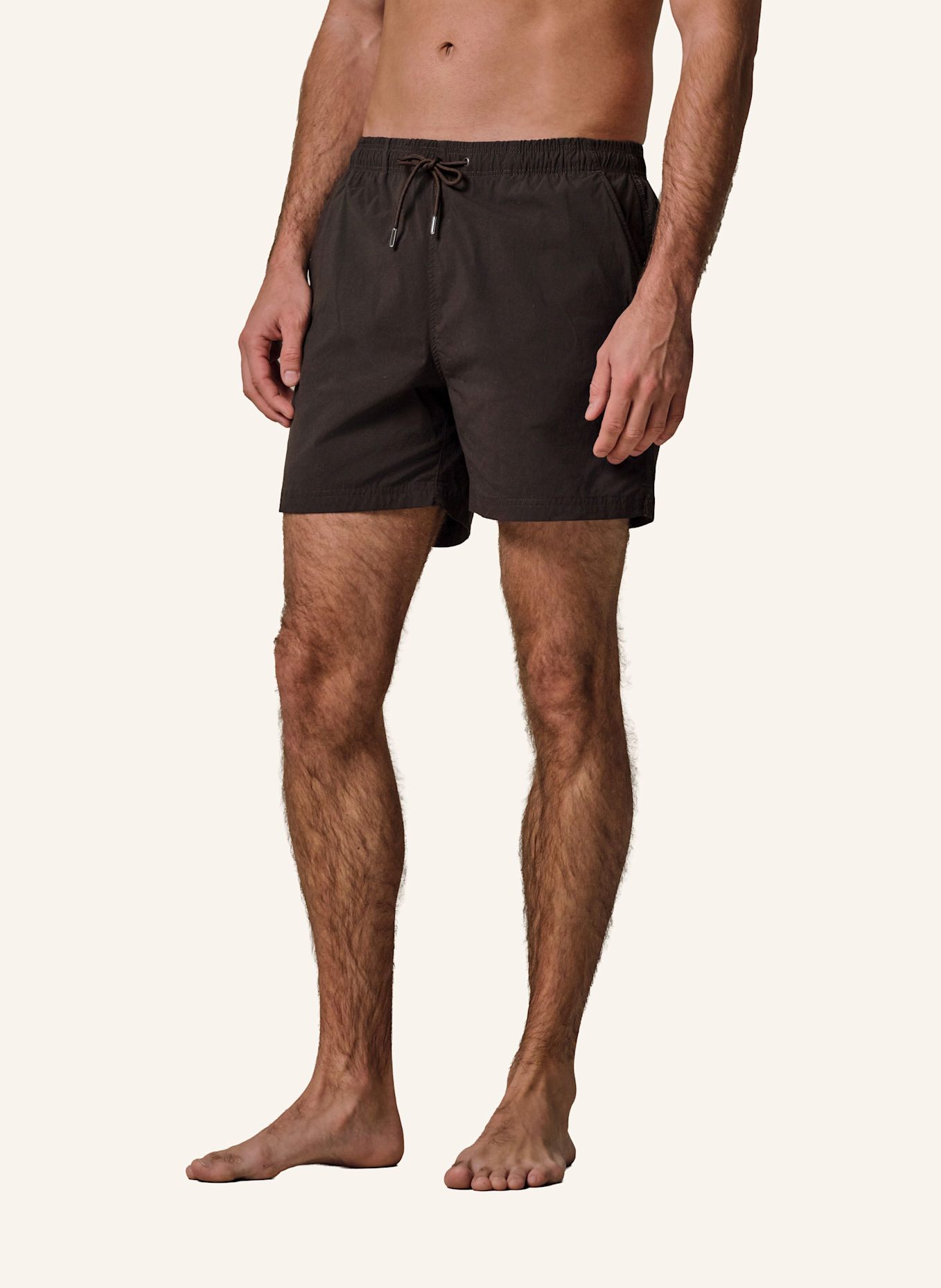 PROFUOMO Badehose: DUNKELBRAUN