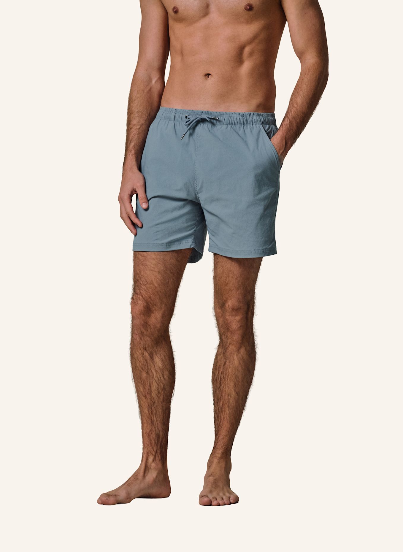 PROFUOMO Badehose: BLAUGRAU