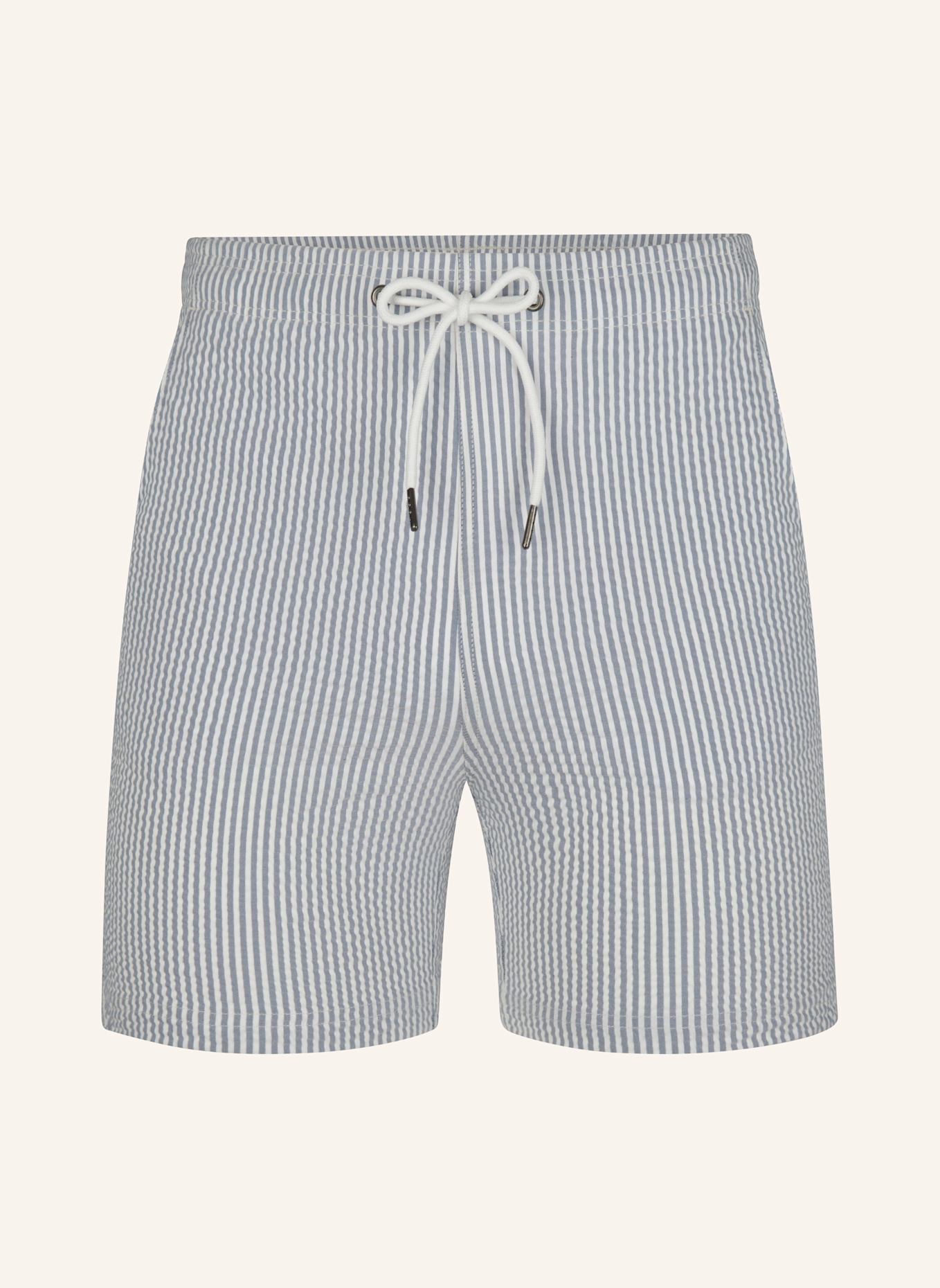 PROFUOMO Badehose: BLAUGRAU