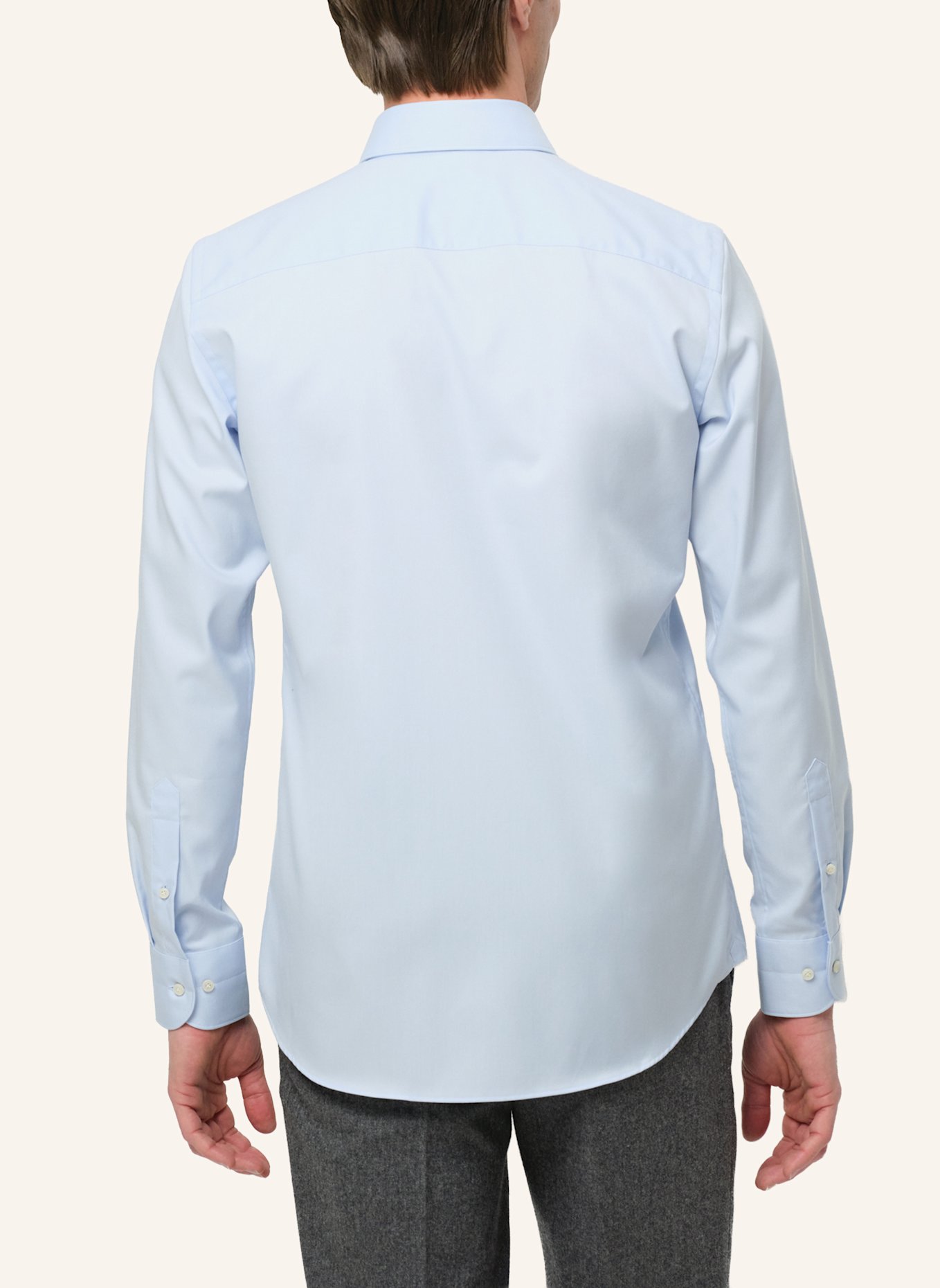 PROFUOMO Hemd Slim Fit: BLAU/ BLAUGRAU/ DUNKELBLAU