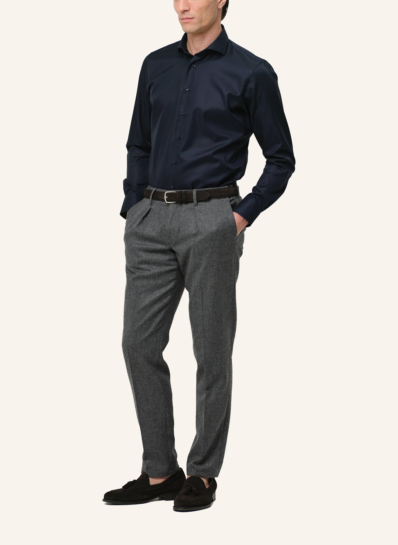 PROFUOMO Hemd Slim Fit: BLAU
