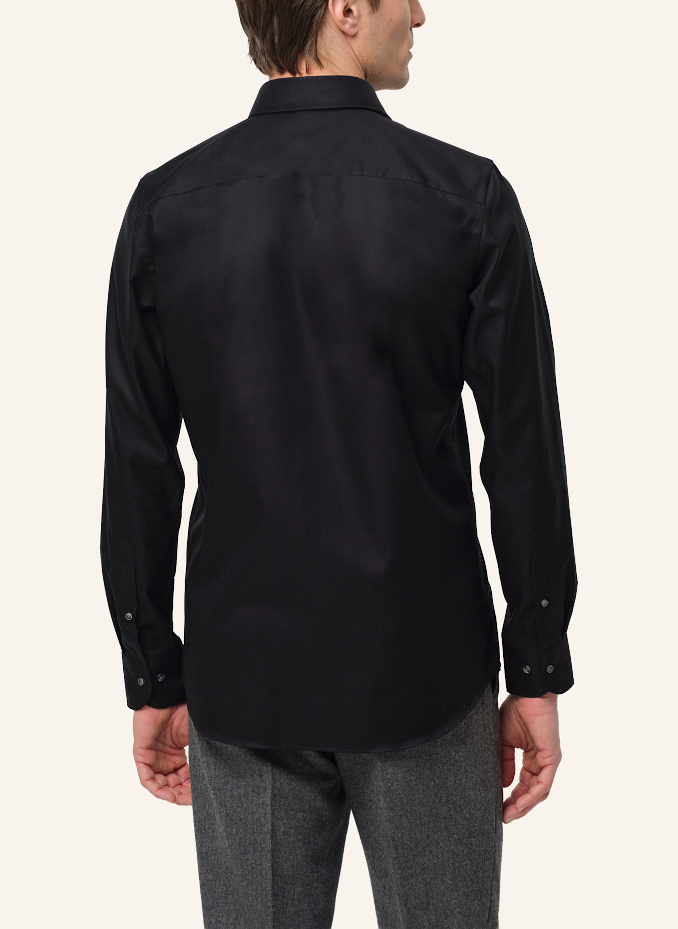 PROFUOMO Hemd Slim Fit: SCHWARZ