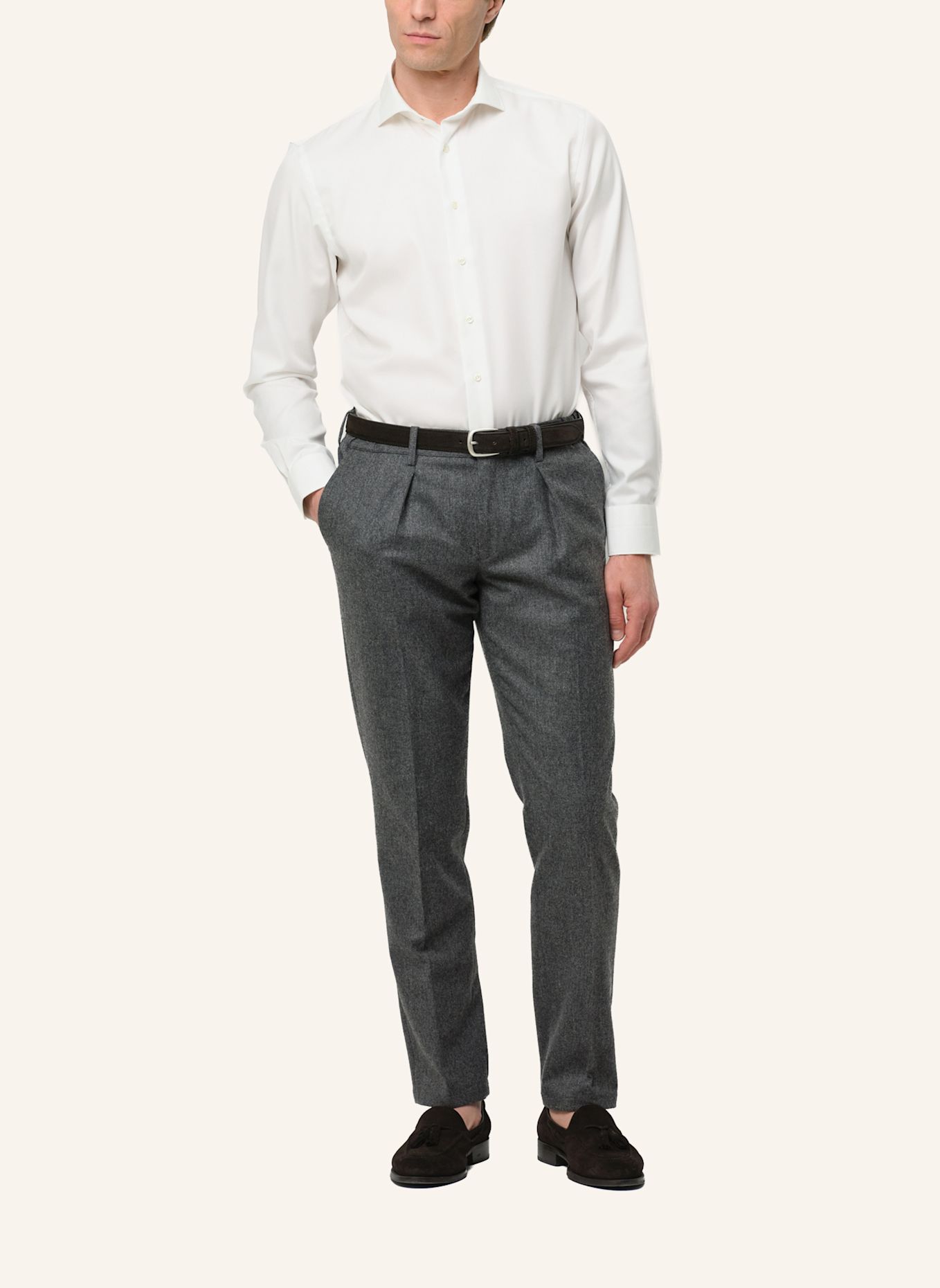 PROFUOMO Hemd Slim Fit: ECRU