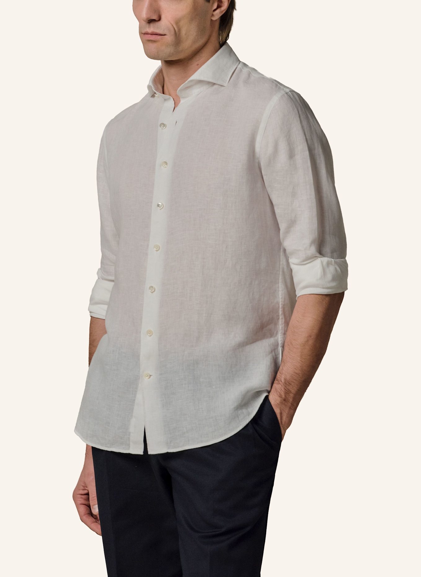 PROFUOMO Hemd: WEISS