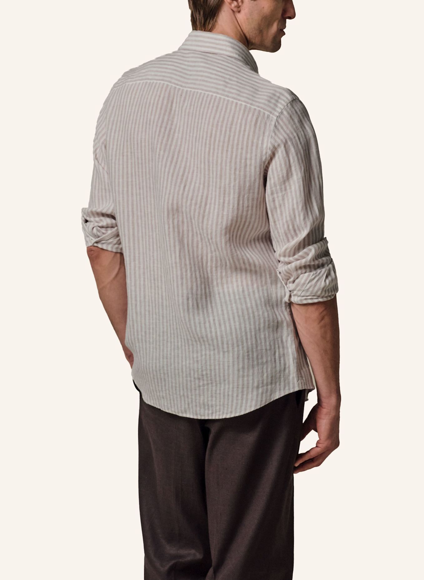 PROFUOMO Hemd: BEIGE/ CREME/ NUDE/ WEISS/ TAUPE